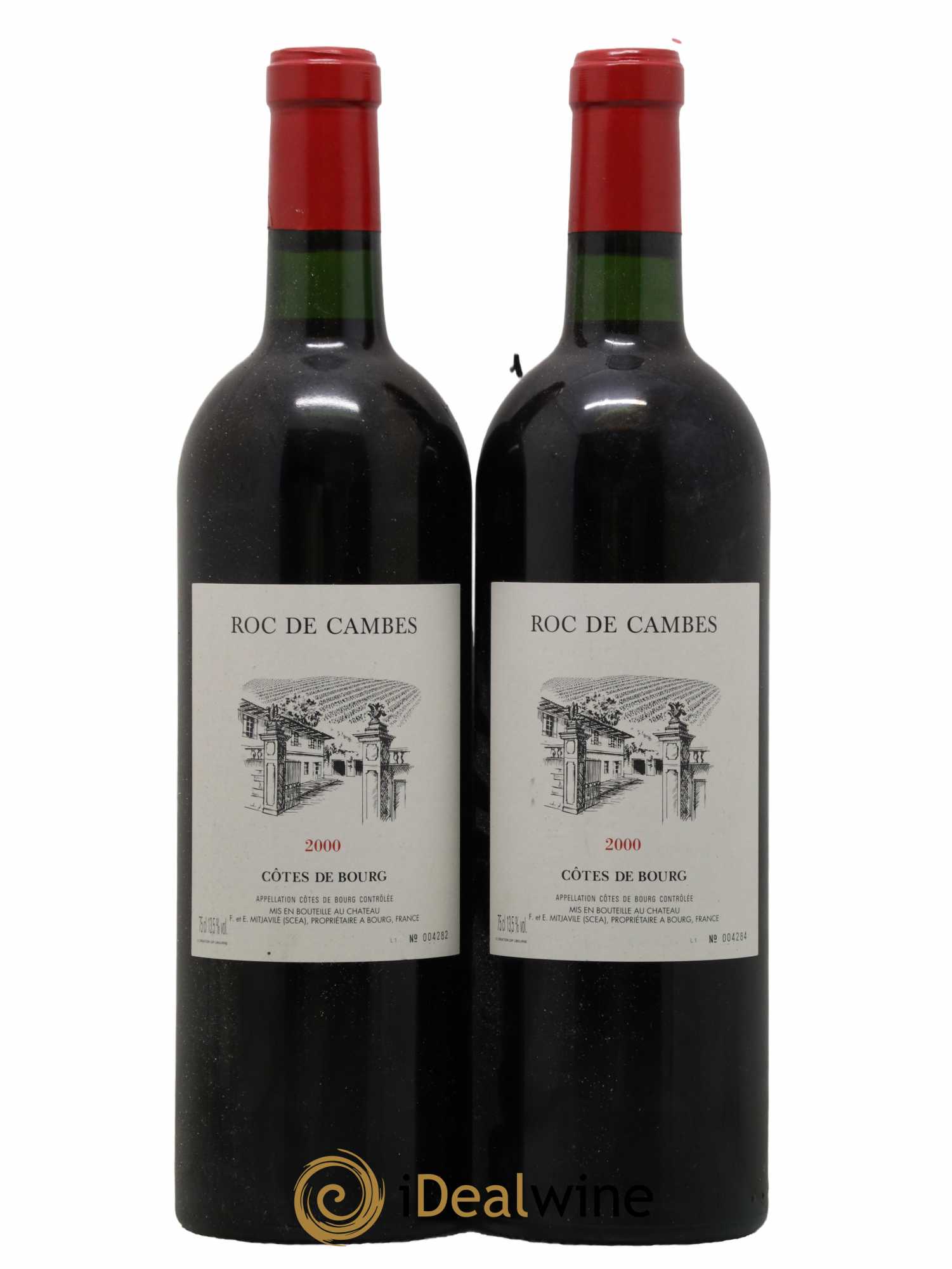 Roc de Cambes 2000 - Lotto di 2 bottiglie - 0