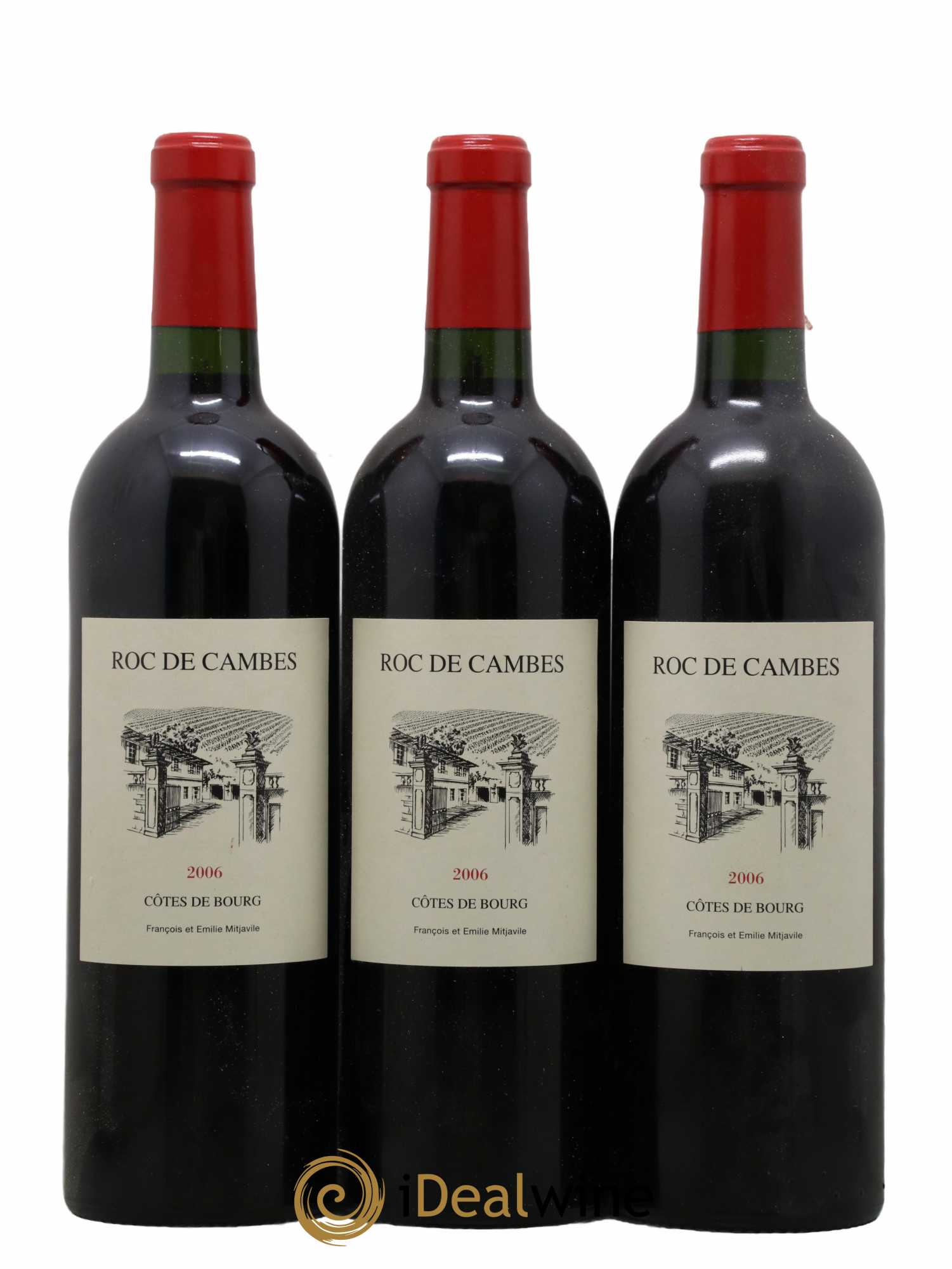 Roc de Cambes 2006 - Lot de 3 bouteilles - 0