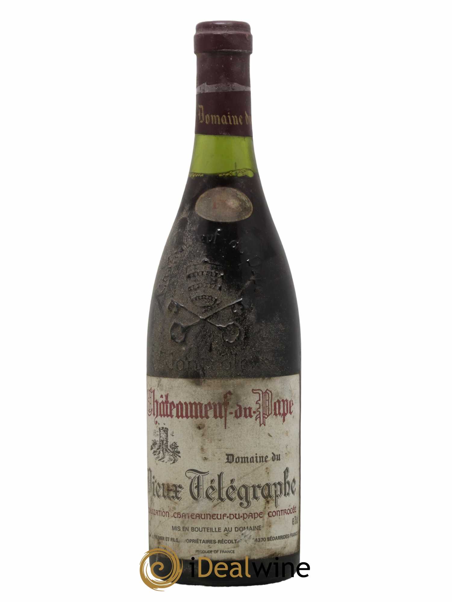 Châteauneuf-du-Pape Vieux Télégraphe (Domaine du) Vignobles Brunier 1988 - Lot de 1 bouteille - 0