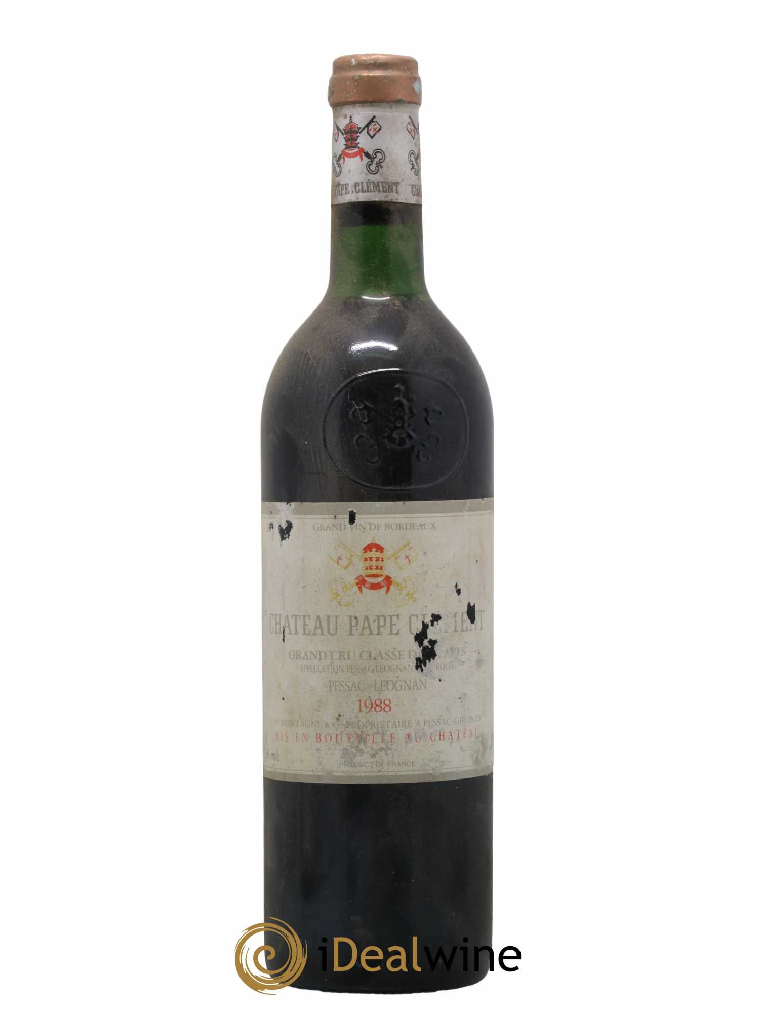 Château Pape Clément Cru Classé de Graves 1988 - Lot de 1 bouteille - 0