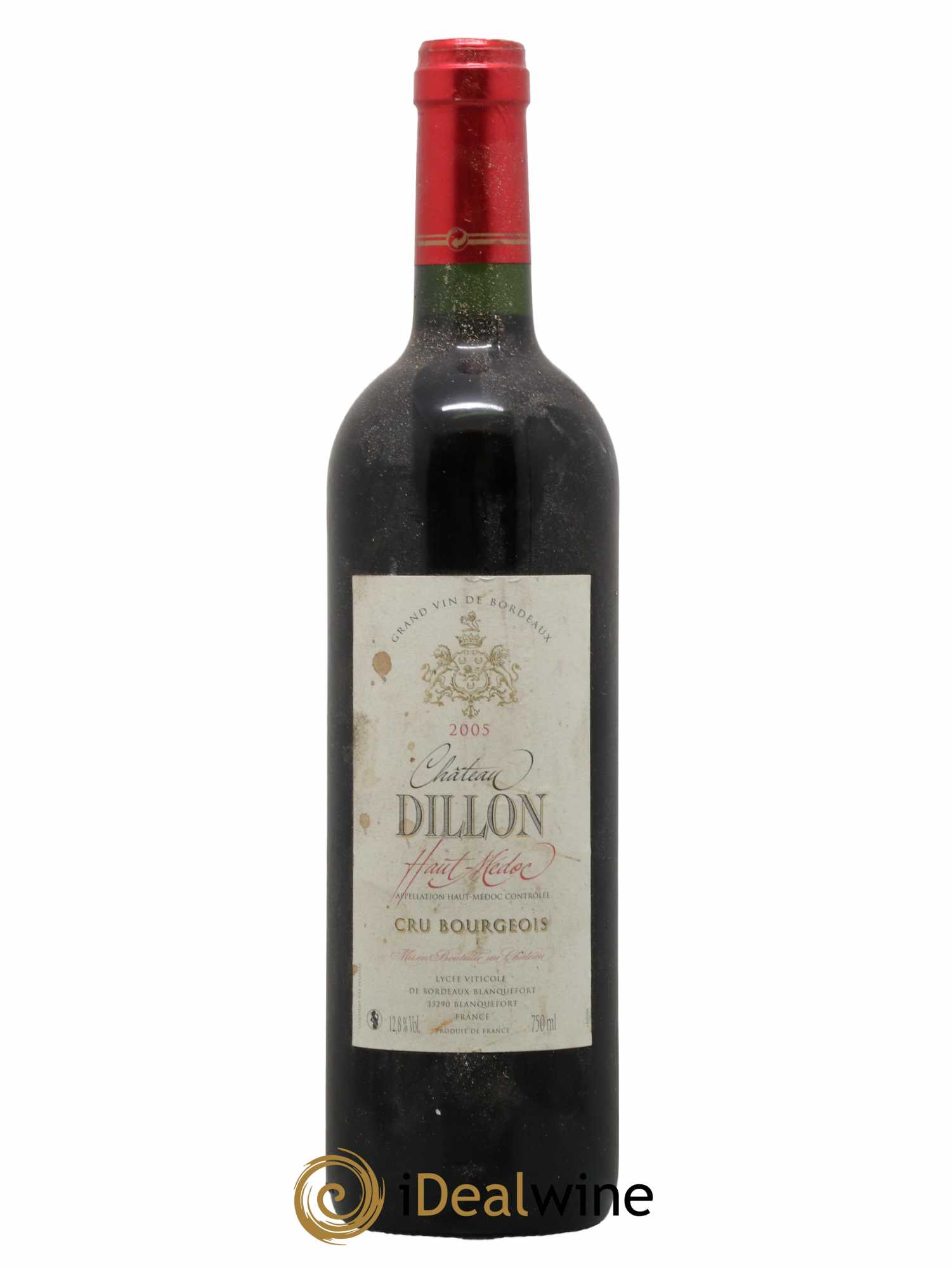 Château Dillon Cru Bourgeois 2005 - Lot de 1 bouteille - 0