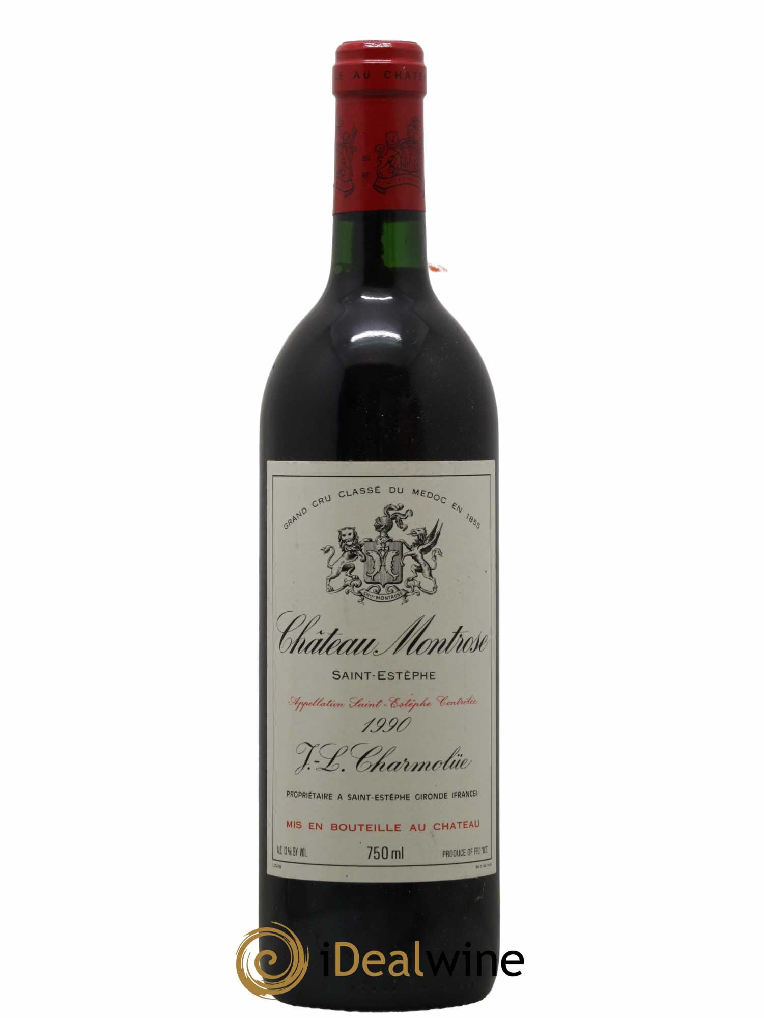 Château Montrose 2ème Grand Cru Classé 1990 - Lot de 1 bouteille - 0
