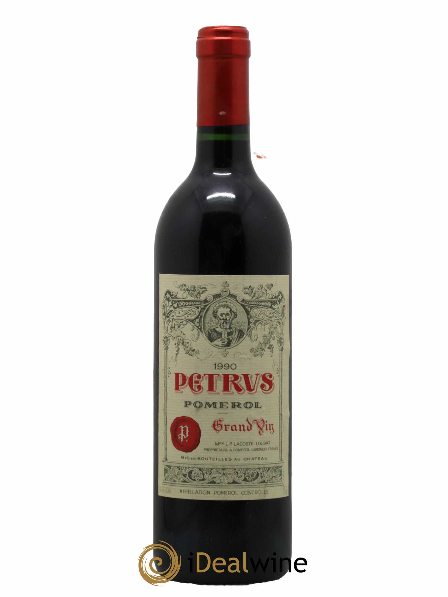 Petrus 1990 - Lot de 1 bouteille - 0