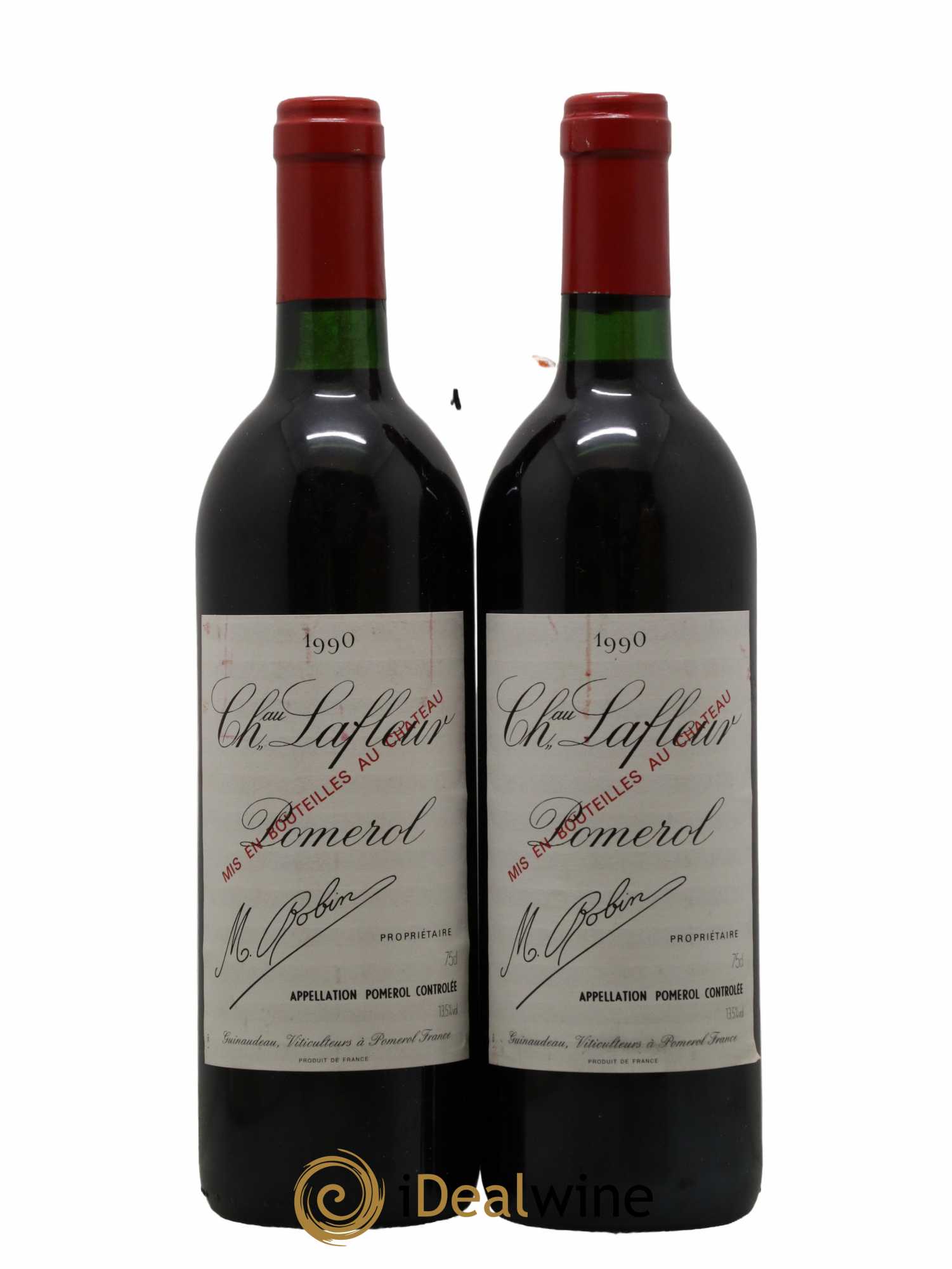 Château Lafleur 1990 - Lot de 2 bouteilles - 0