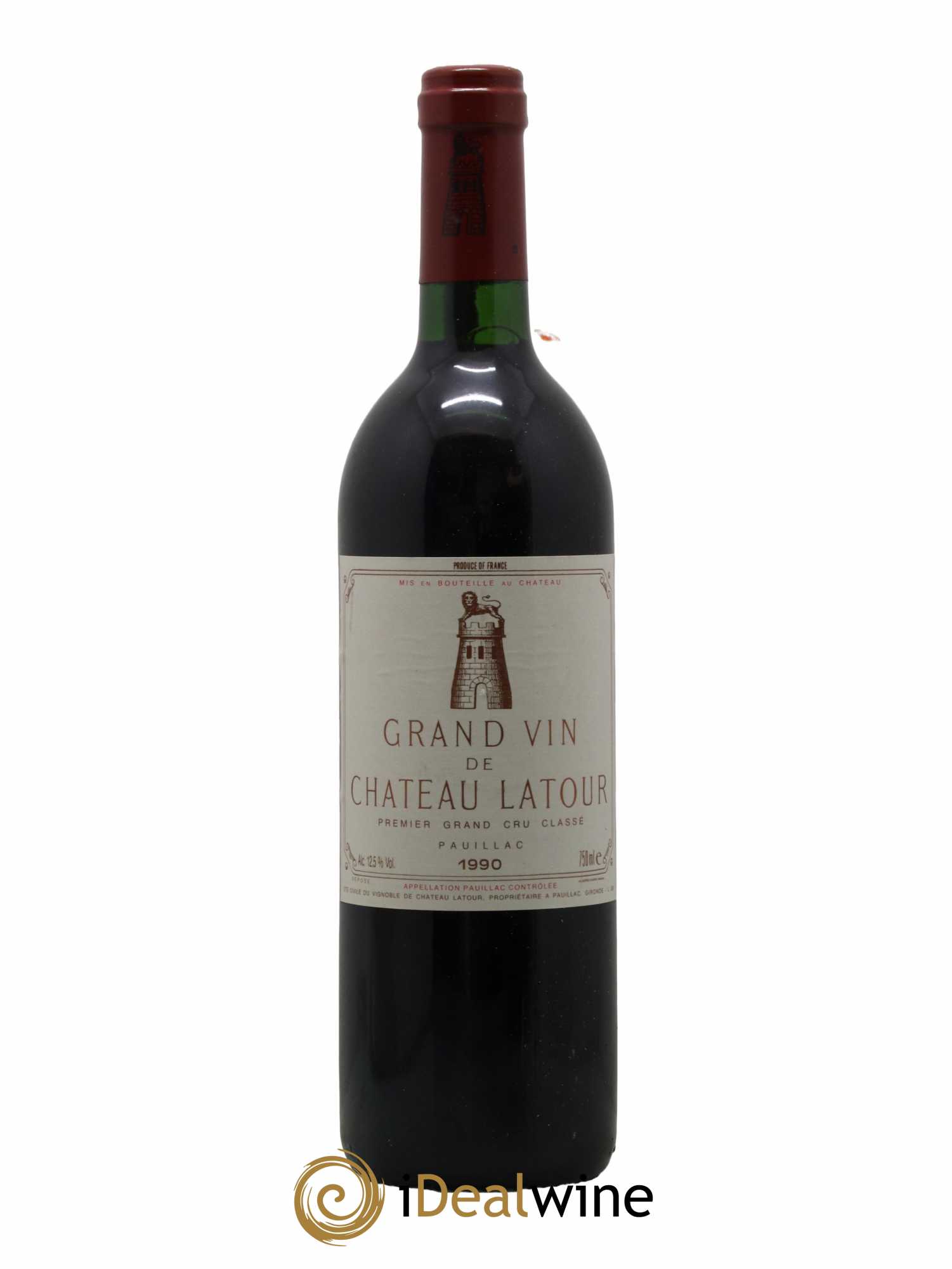 Château Latour 1er Grand Cru Classé 1990 - Lot de 1 bouteille - 0