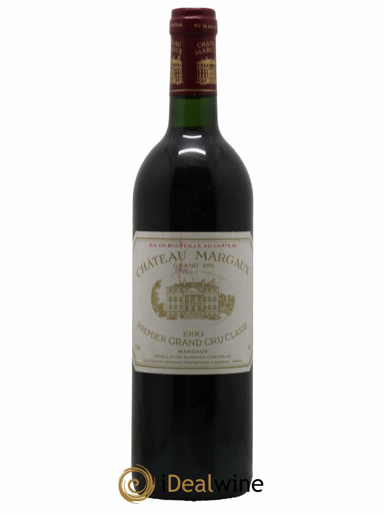 Château Margaux 1er Grand Cru Classé 1990 - Lot de 1 bouteille - 0