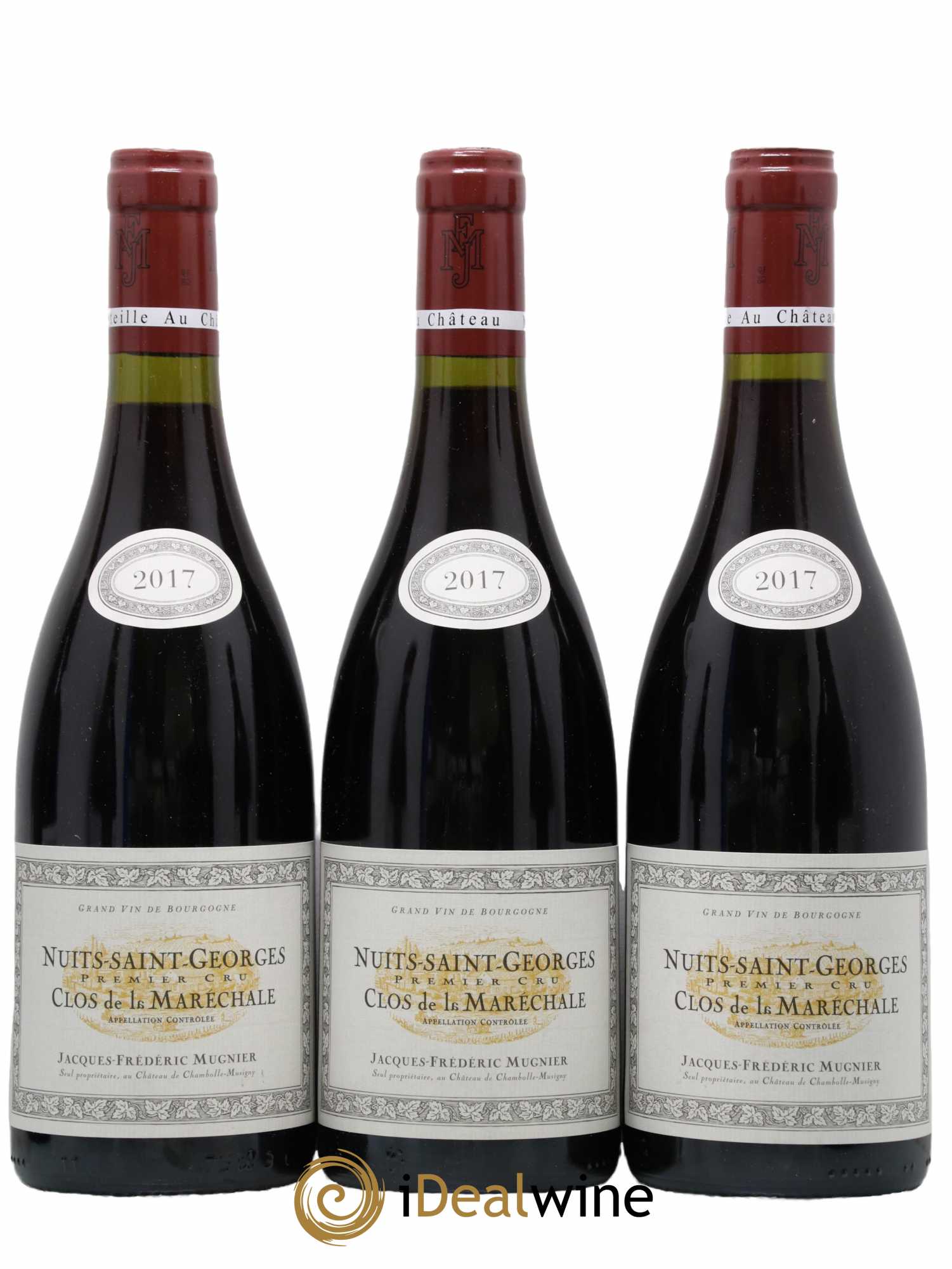 Nuits-Saint-Georges 1er Cru Clos de La Maréchale Jacques-Frédéric Mugnier 2017 - Lot de 6 bouteilles - 1