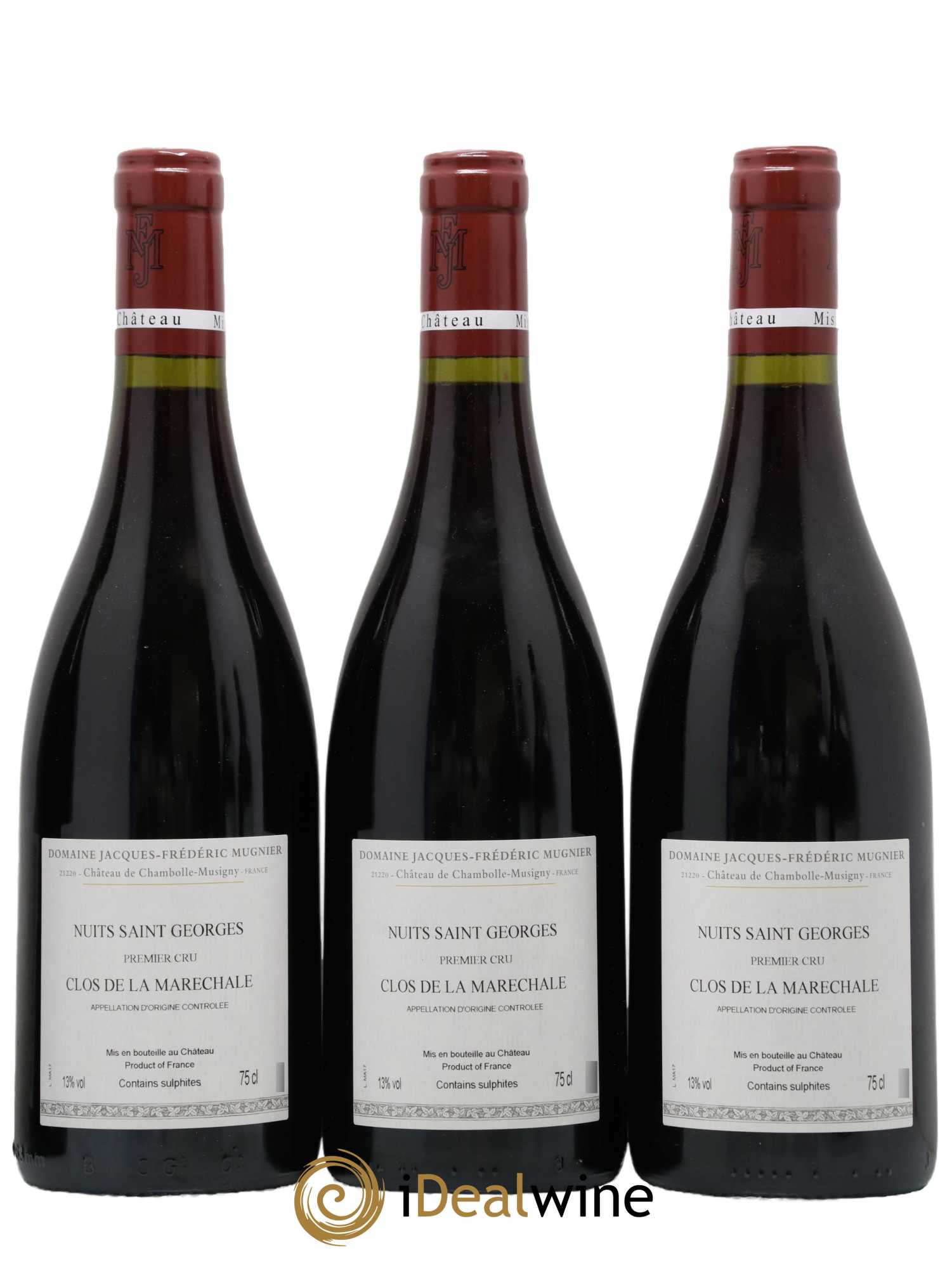 Nuits-Saint-Georges 1er Cru Clos de La Maréchale Jacques-Frédéric Mugnier 2017 - Lot de 6 bouteilles - 4