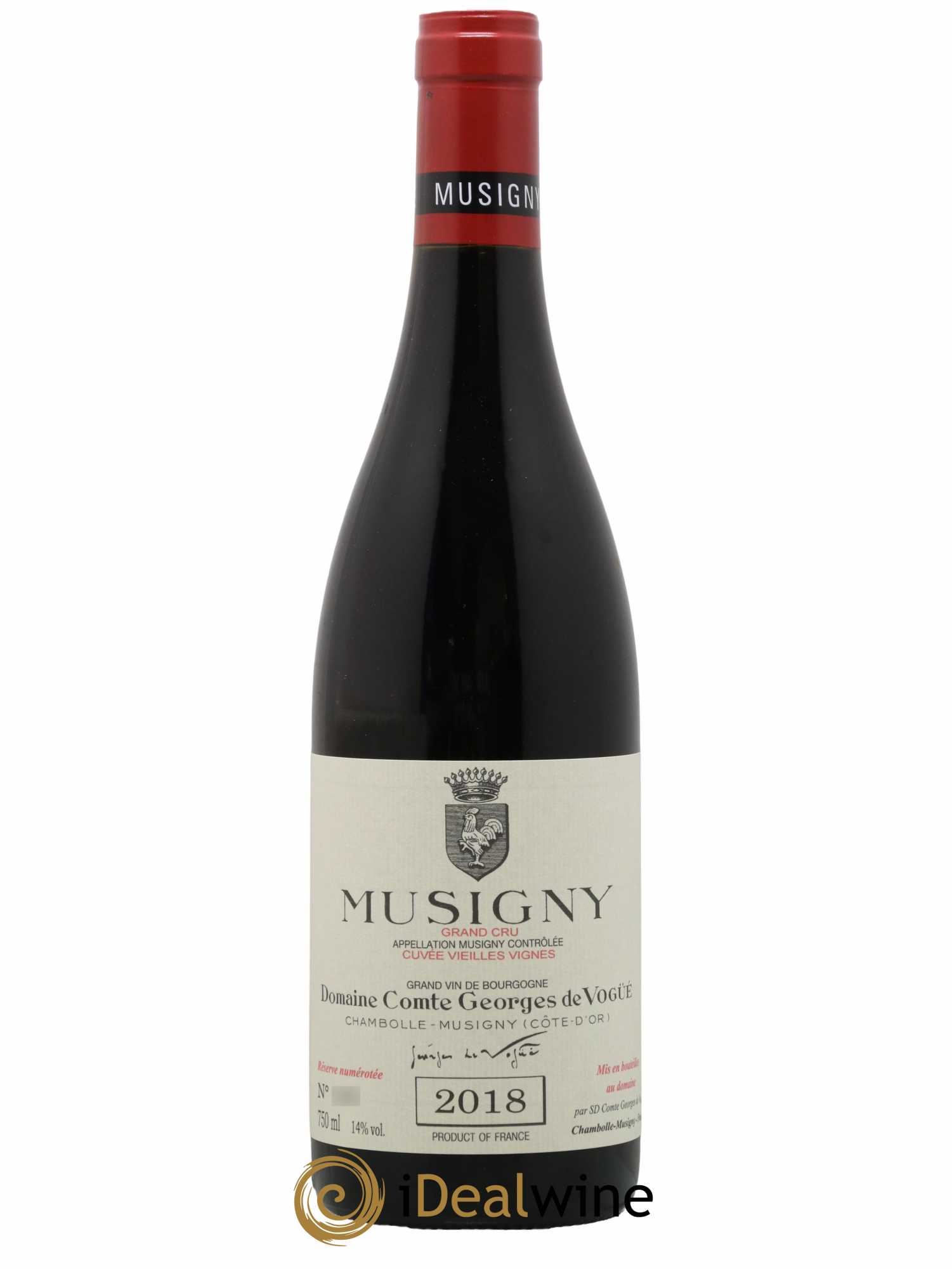 Musigny Grand Cru Cuvée Vieilles Vignes Comte Georges de Vogüé 2018 - Lot de 1 bouteille - 0