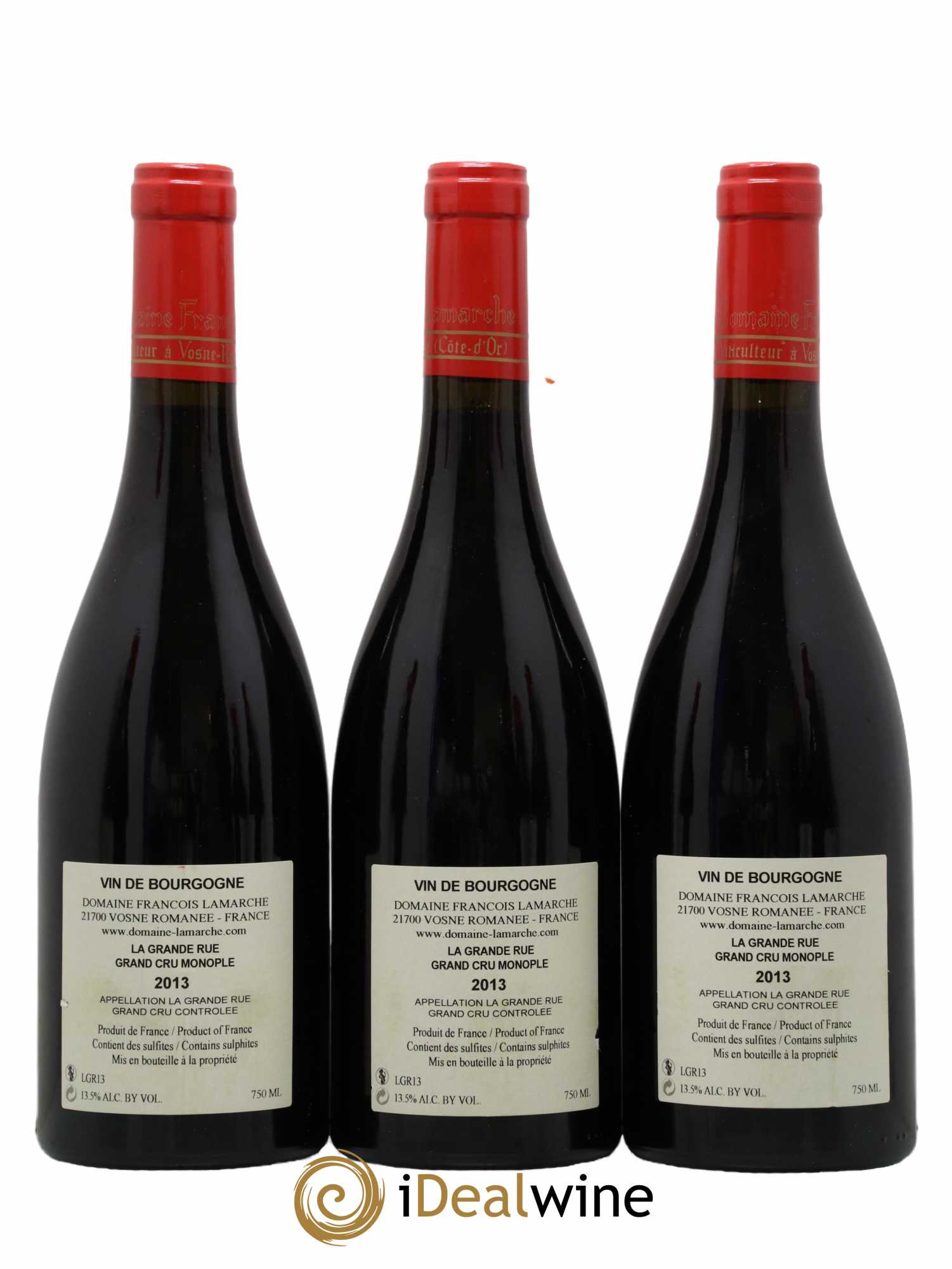 La Grande Rue Grand Cru Lamarche (Domaine) 2013 - Lot de 6 bouteilles - 2