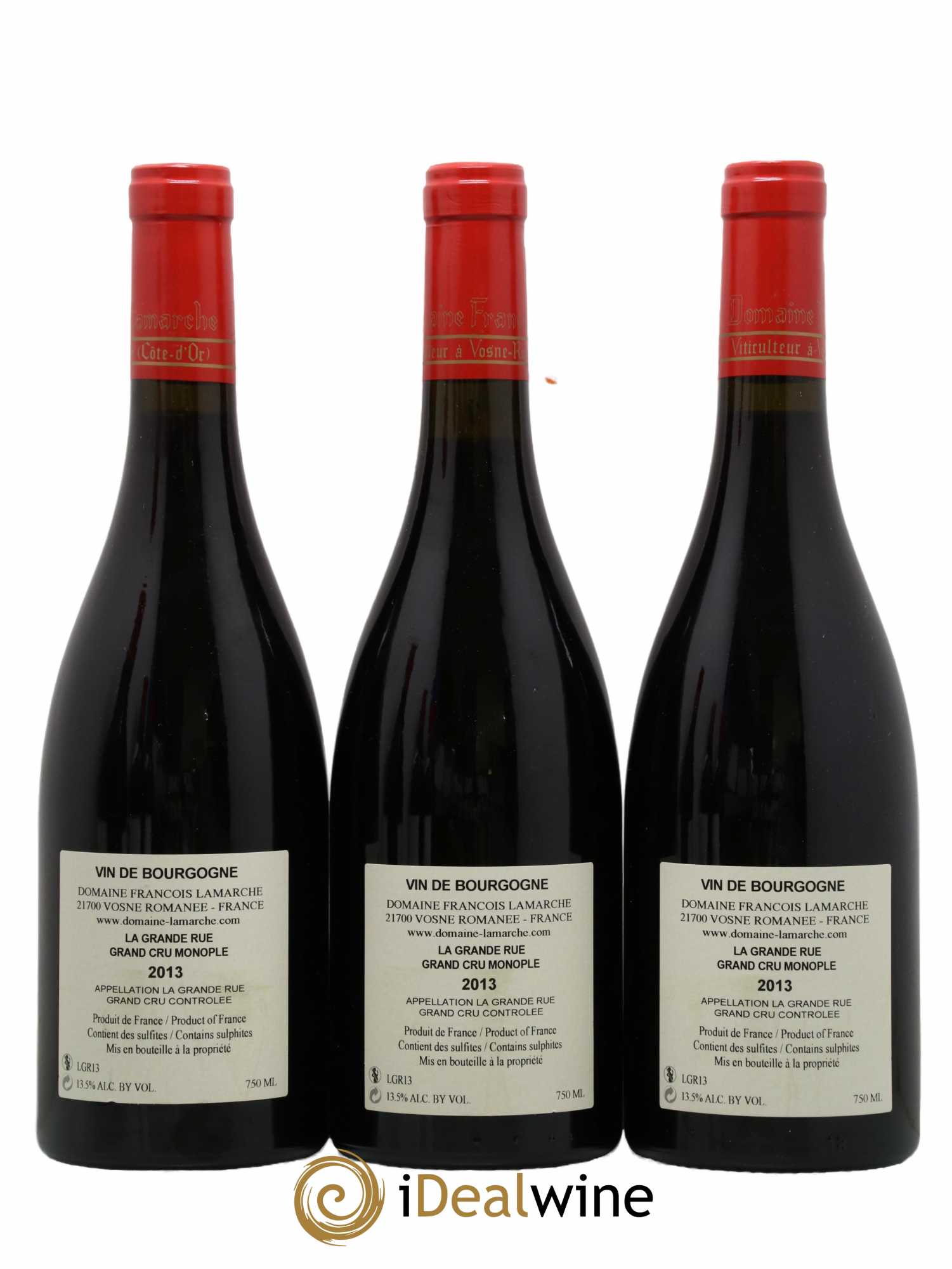 La Grande Rue Grand Cru Lamarche (Domaine) 2013 - Lot de 6 bouteilles - 4