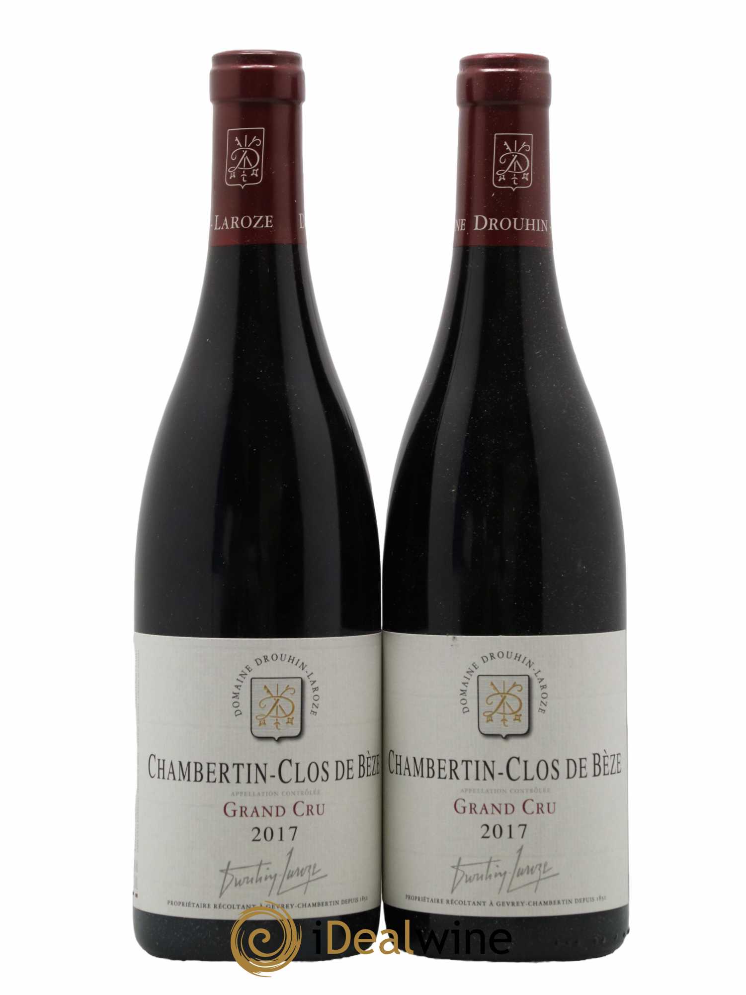 Chambertin Clos de Bèze Grand Cru Domaine Drouhin-Laroze 2017 - Lot de 2 bouteilles - 0