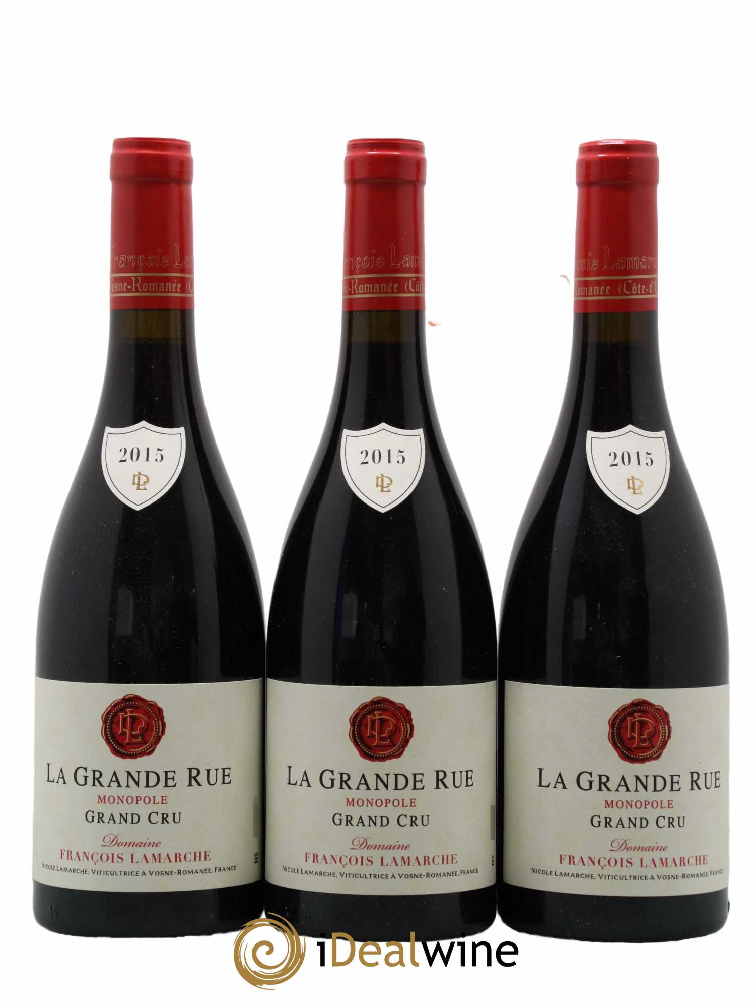 La Grande Rue Grand Cru Lamarche (Domaine) 2015 - Lot de 3 bouteilles - 0
