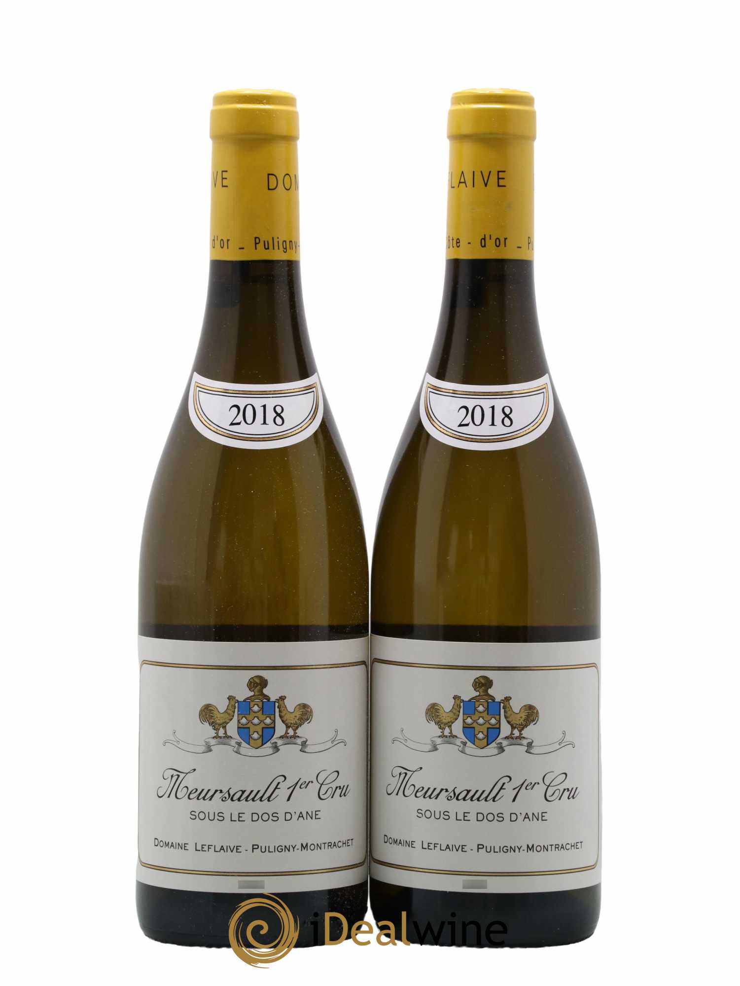 Meursault 1er Cru Sous le Dos d'Ane Leflaive (Domaine) 2018 - Lot de 2 bouteilles - 0