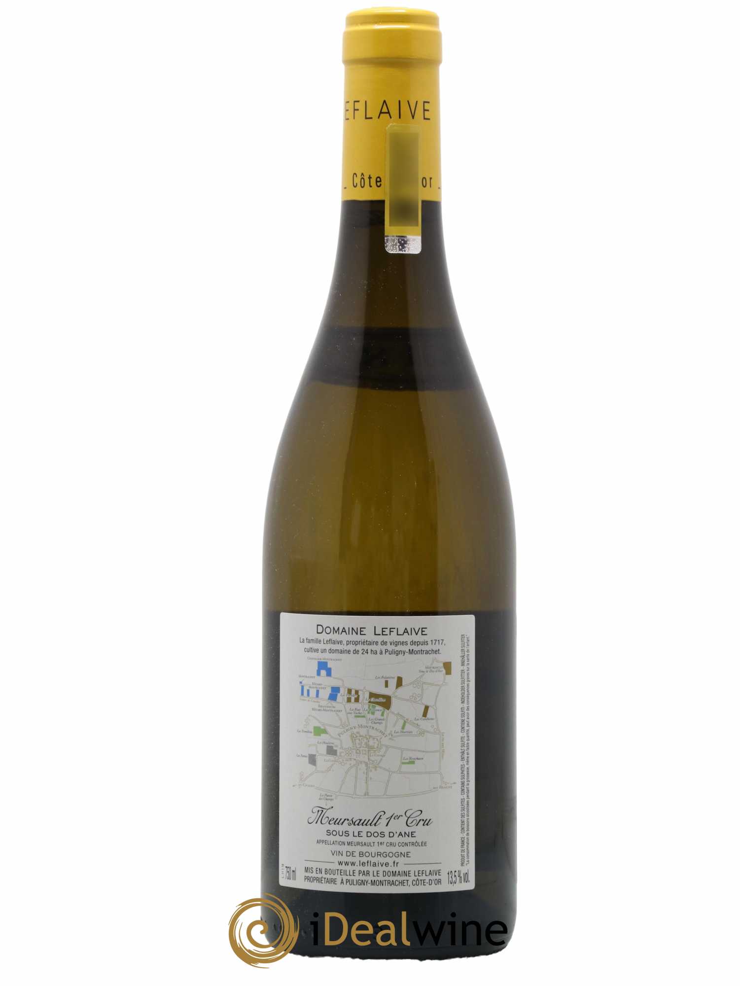 Meursault 1er Cru Sous le Dos d'Ane Leflaive (Domaine) 2018 - Lot de 1 bouteille - 1