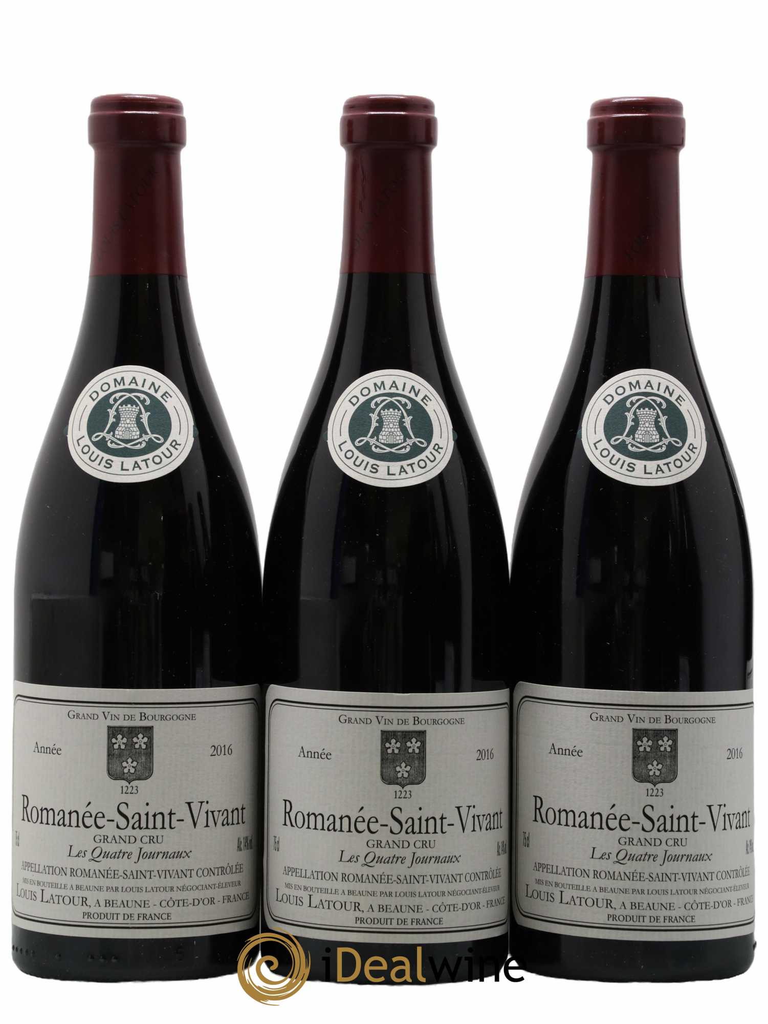 Romanée-Saint-Vivant Grand Cru Les Quatre Journaux Louis Latour 2016 - Lot de 6 bouteilles - 3