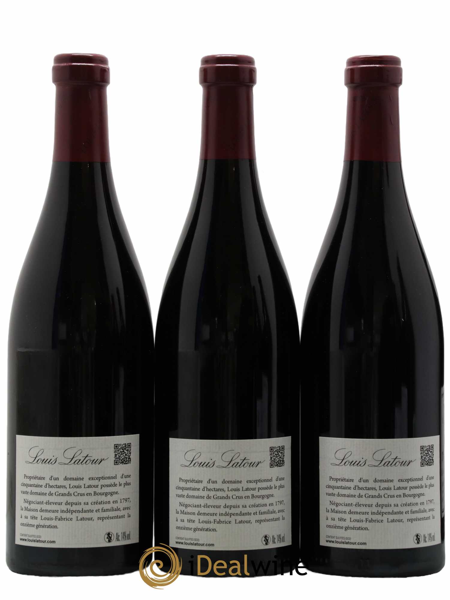 Romanée-Saint-Vivant Grand Cru Les Quatre Journaux Louis Latour 2016 - Lot de 6 bouteilles - 4