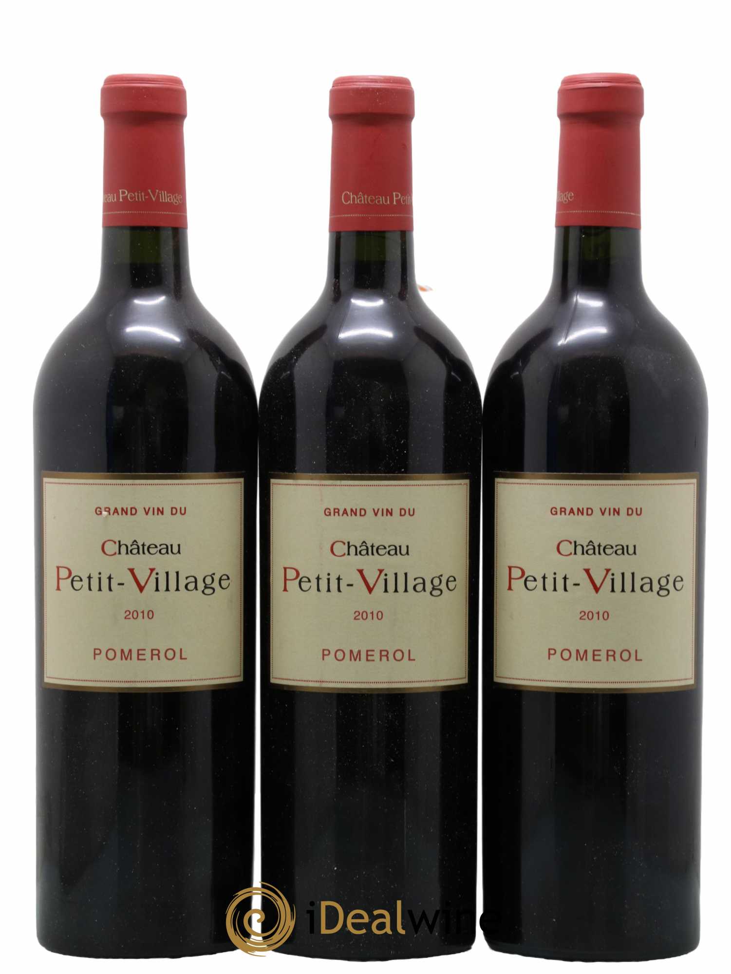 Château Petit Village 2010 - Lot de 3 bouteilles - 0