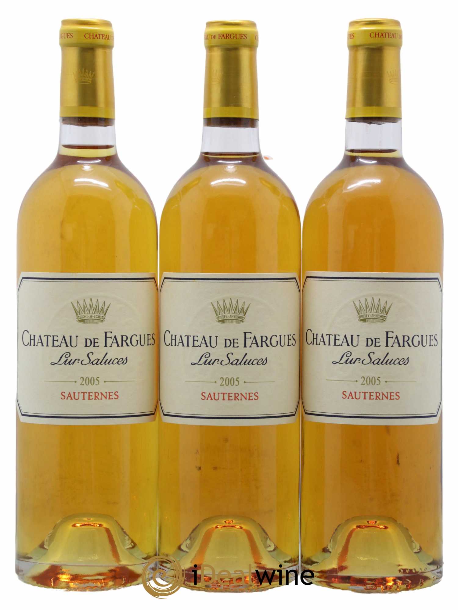 Château de Fargues 2005 - Lotto di 3 bottiglie - 0
