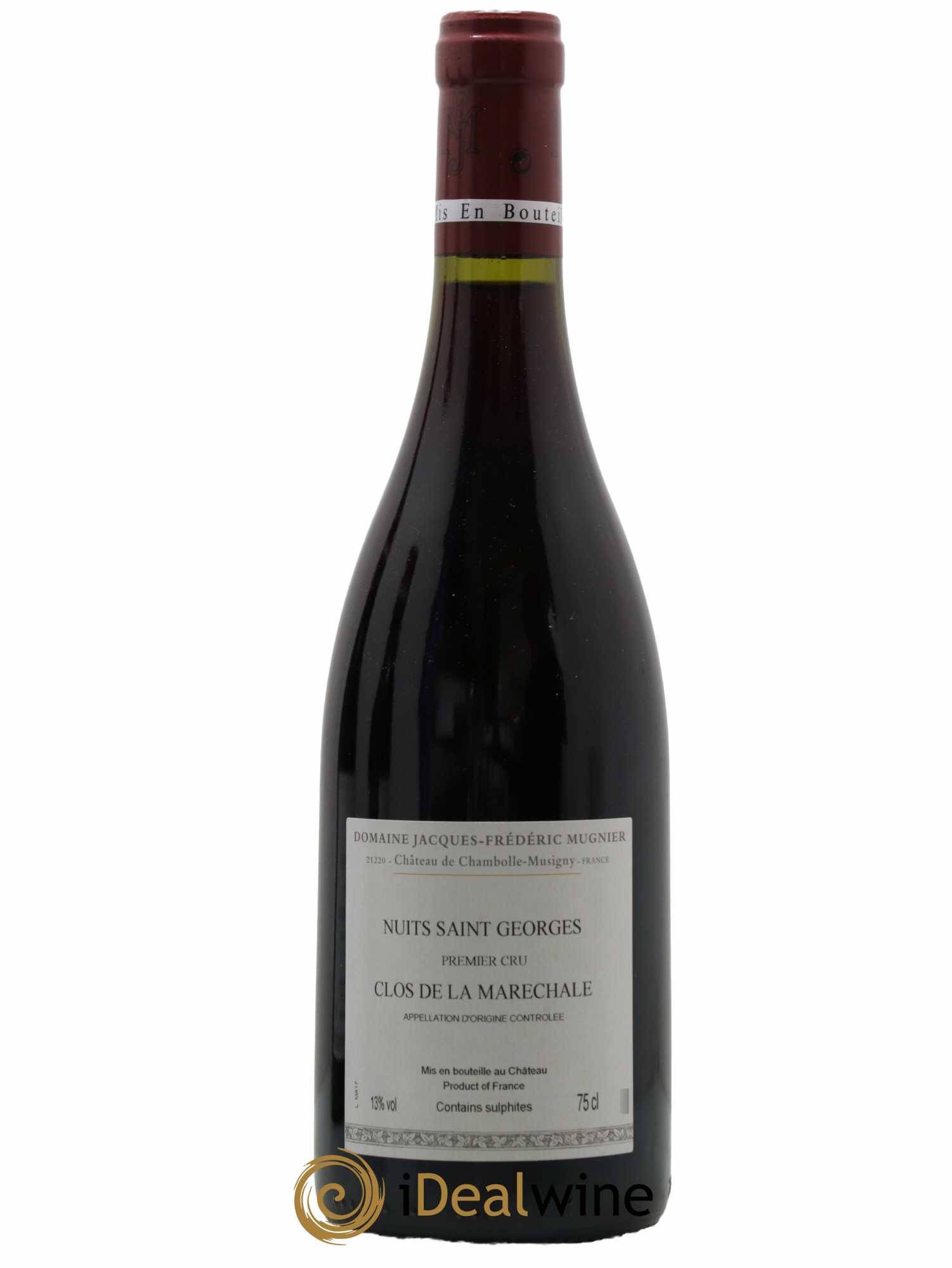 Nuits-Saint-Georges 1er Cru Clos de La Maréchale Jacques-Frédéric Mugnier 2017 - Lot de 1 bouteille - 1