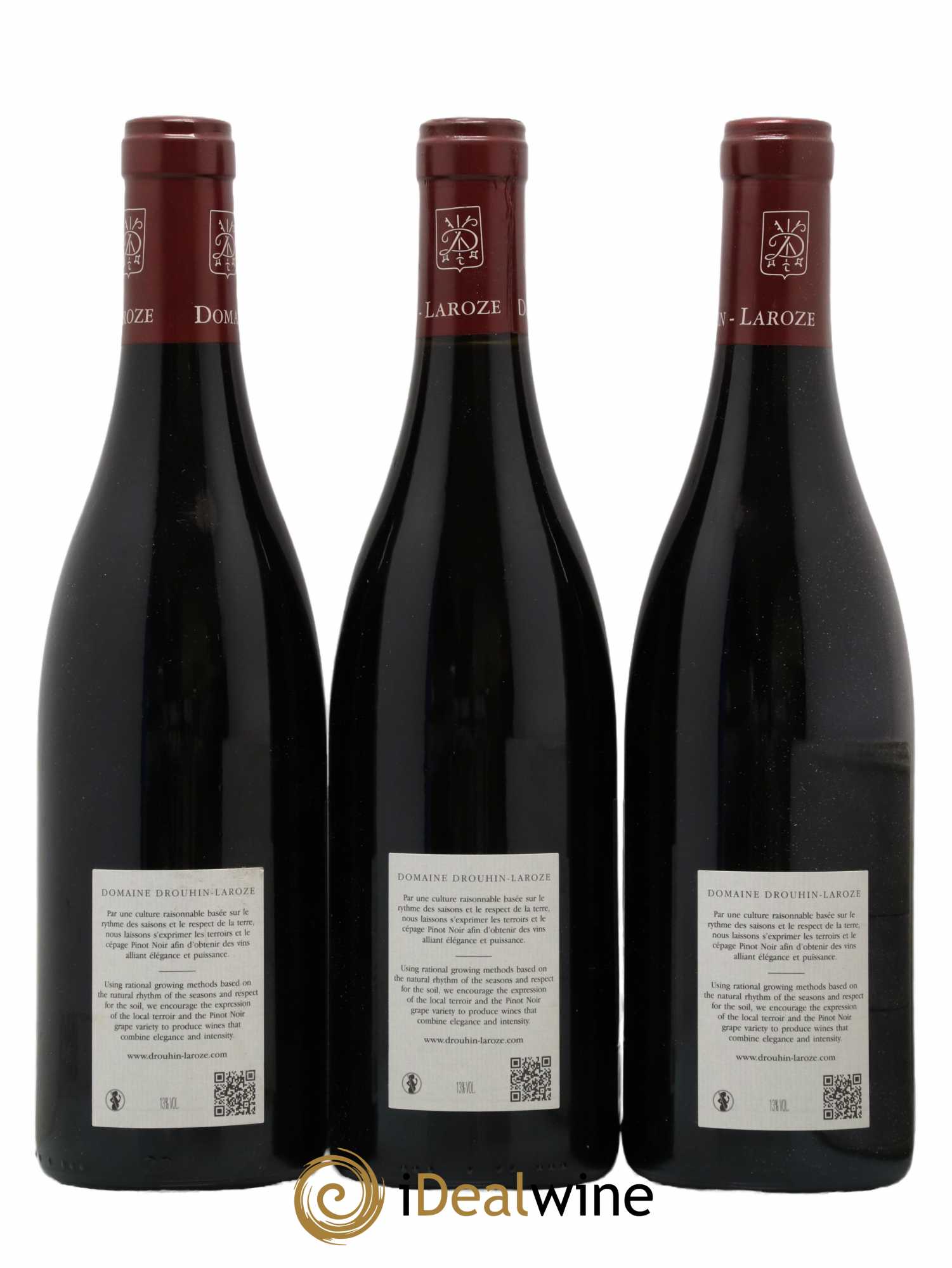 Chambertin Clos de Bèze Grand Cru Domaine Drouhin-Laroze 2017 - Lot de 3 bouteilles - 1