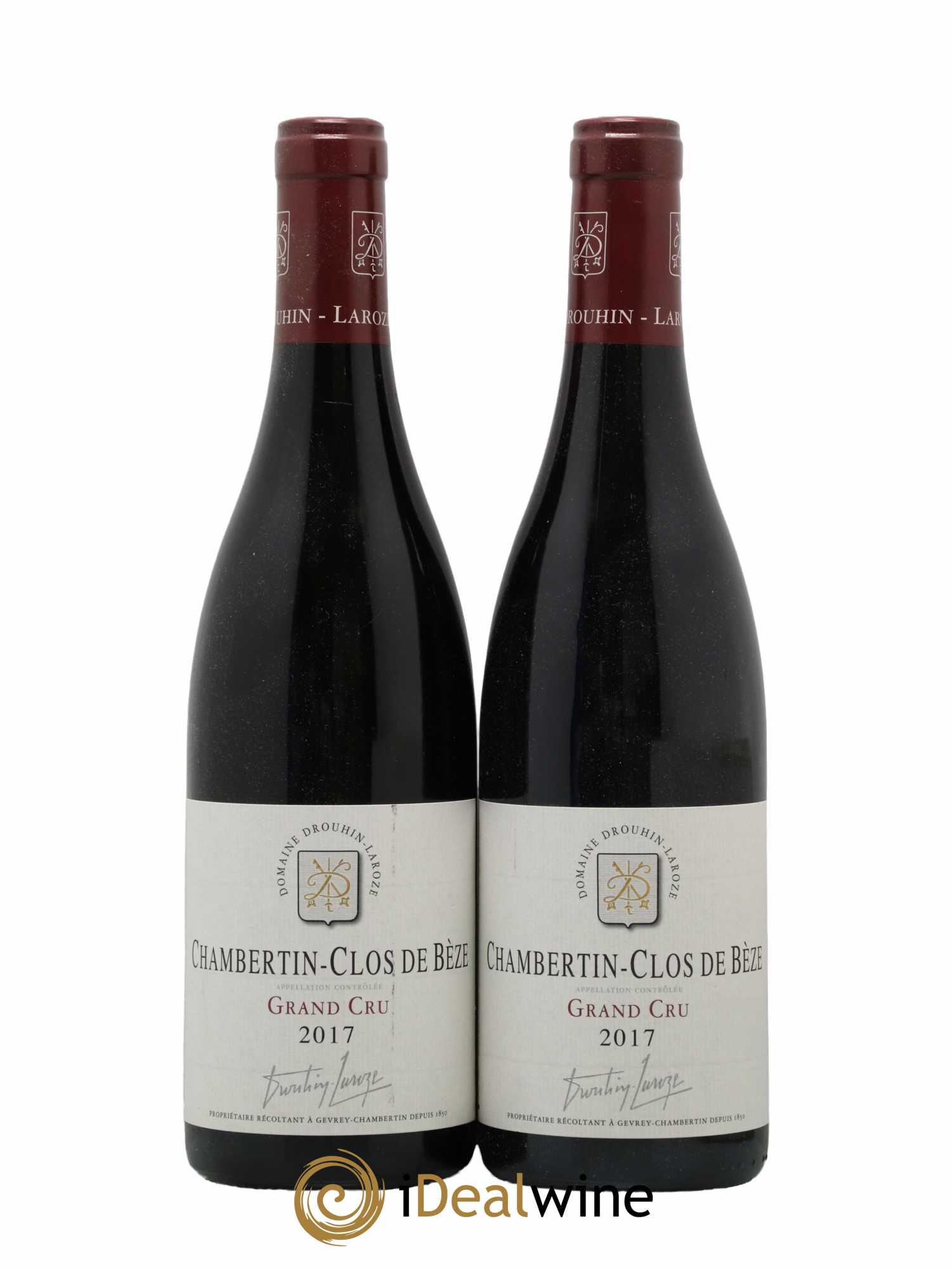 Chambertin Clos de Bèze Grand Cru Domaine Drouhin-Laroze 2017 - Lot de 2 bouteilles - 0