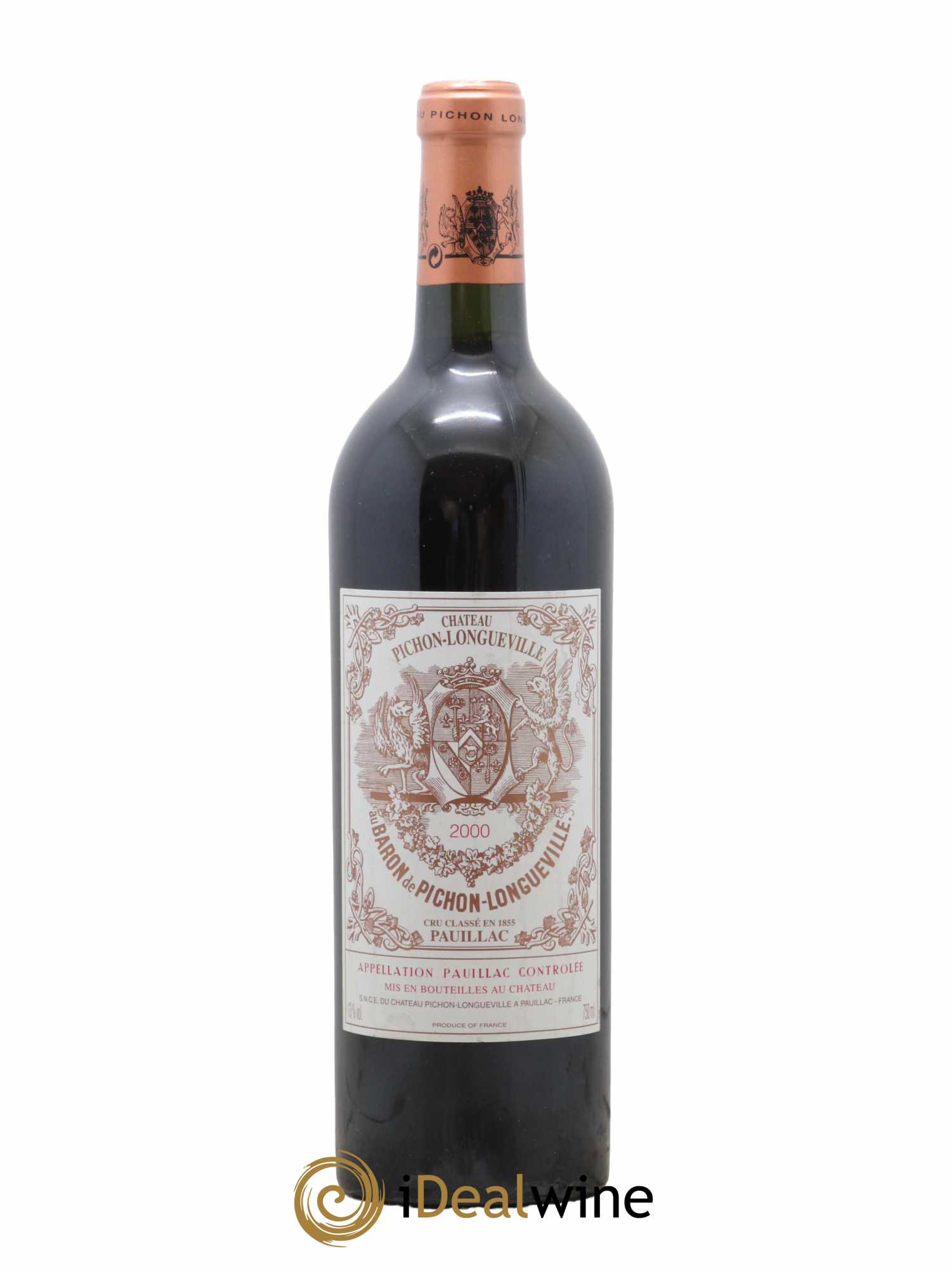 Pichon Longueville Baron 2ème Grand Cru Classé 2000 - Lot de 1 bouteille - 0