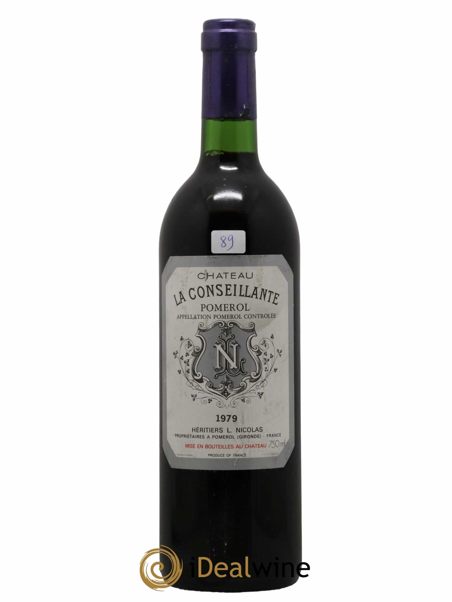 Château la Conseillante 1979 - Lot de 1 bouteille - 0
