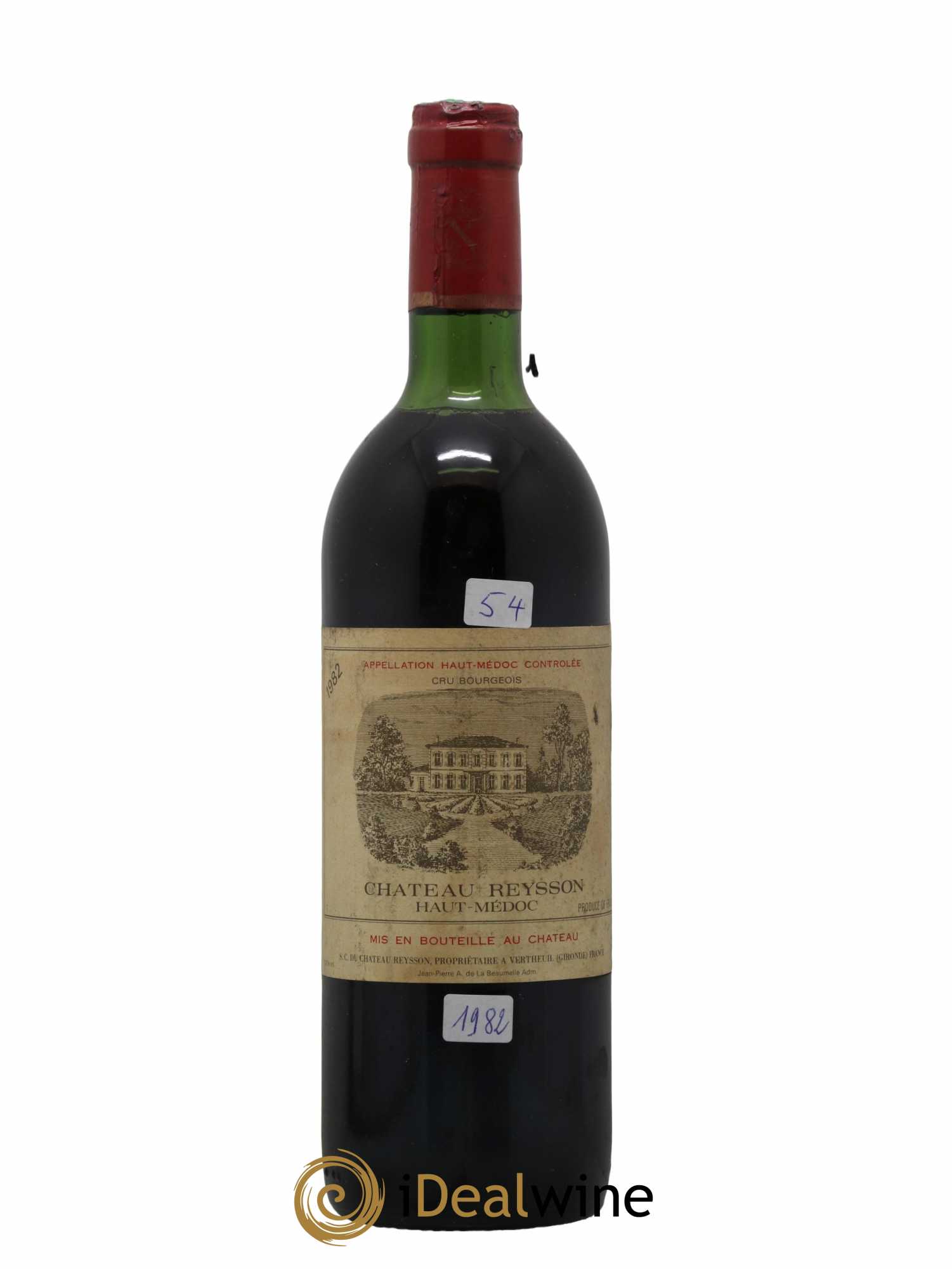Château Reysson Cru Bourgeois 1982 - Posten von 1 Flasche - 0