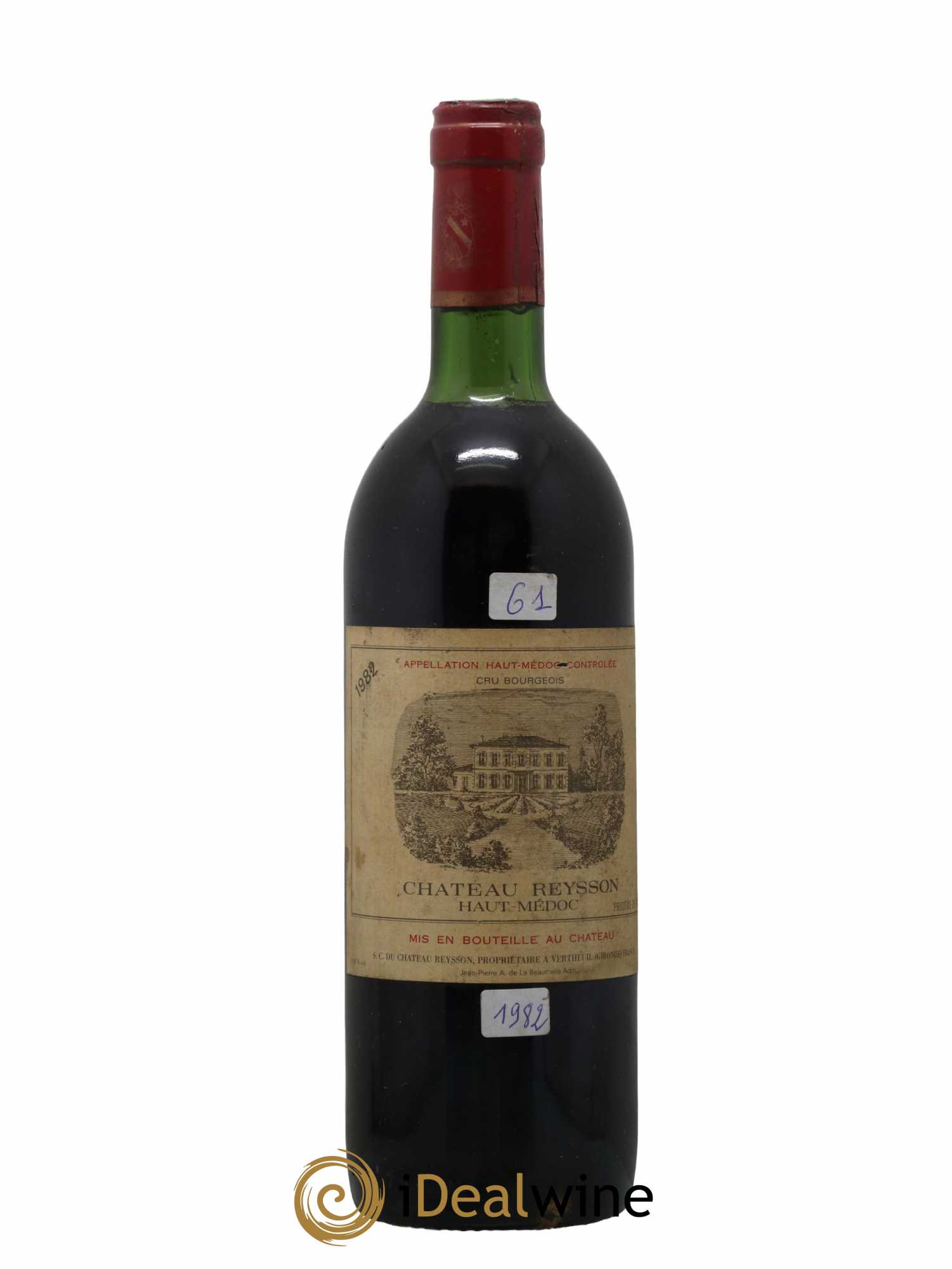 Château Reysson Cru Bourgeois 1982 - Posten von 1 Flasche - 0