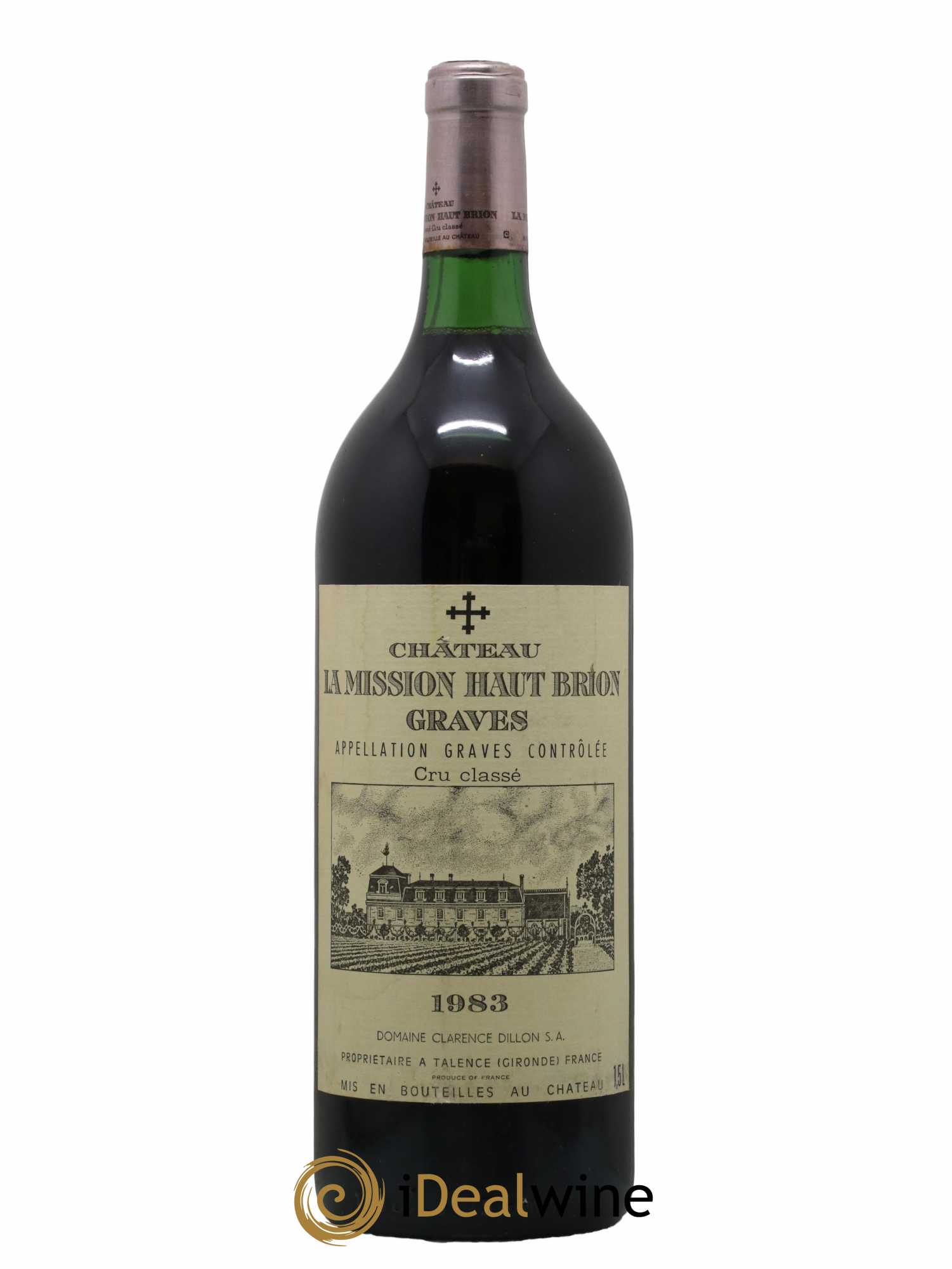 Château la Mission Haut-Brion Cru Classé de Graves 1983 - Lot of 1 magnum - 0