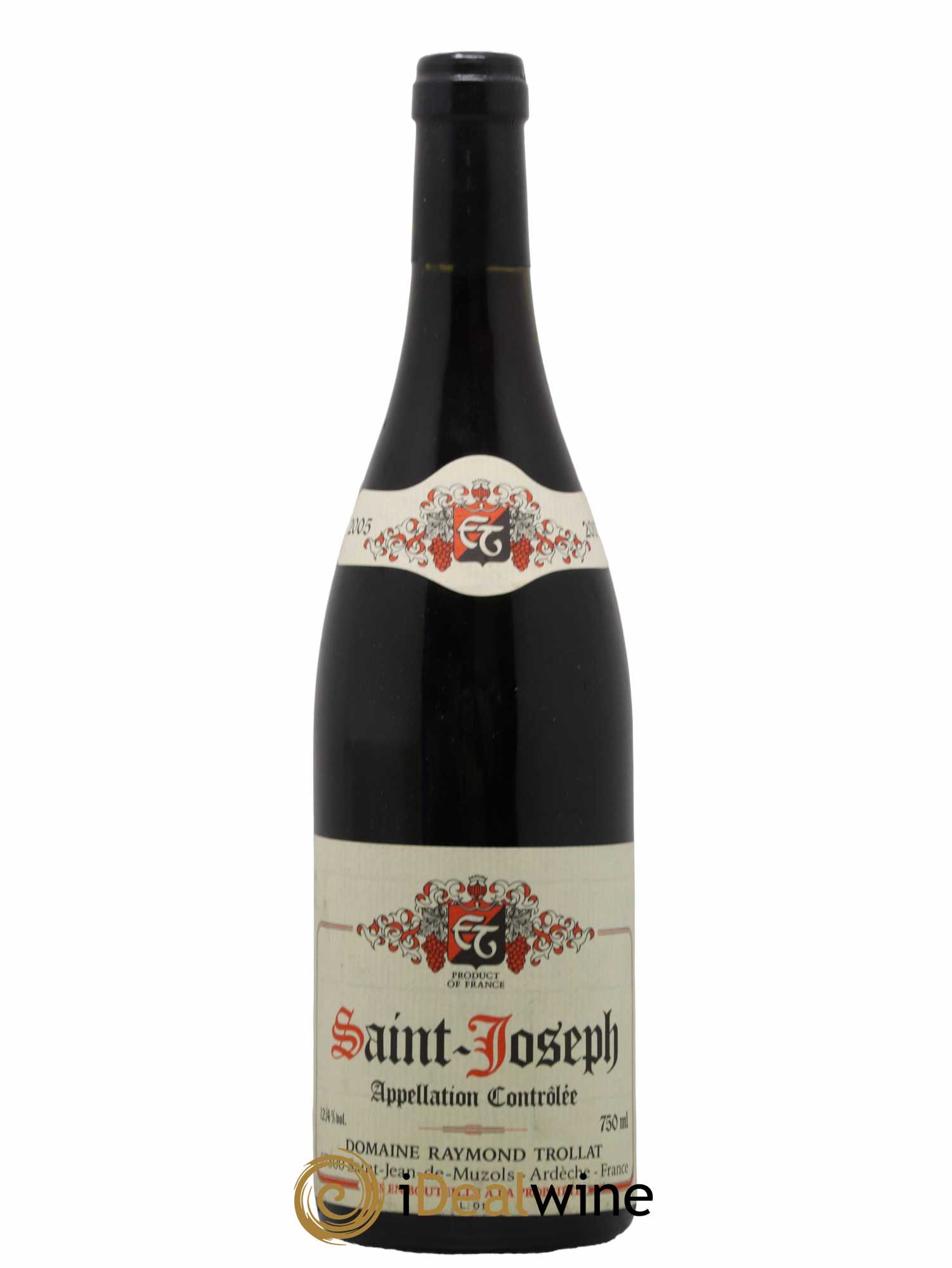 Saint-Joseph Domaine Raymond Trolat 2005 - Lot de 1 bouteille - 0