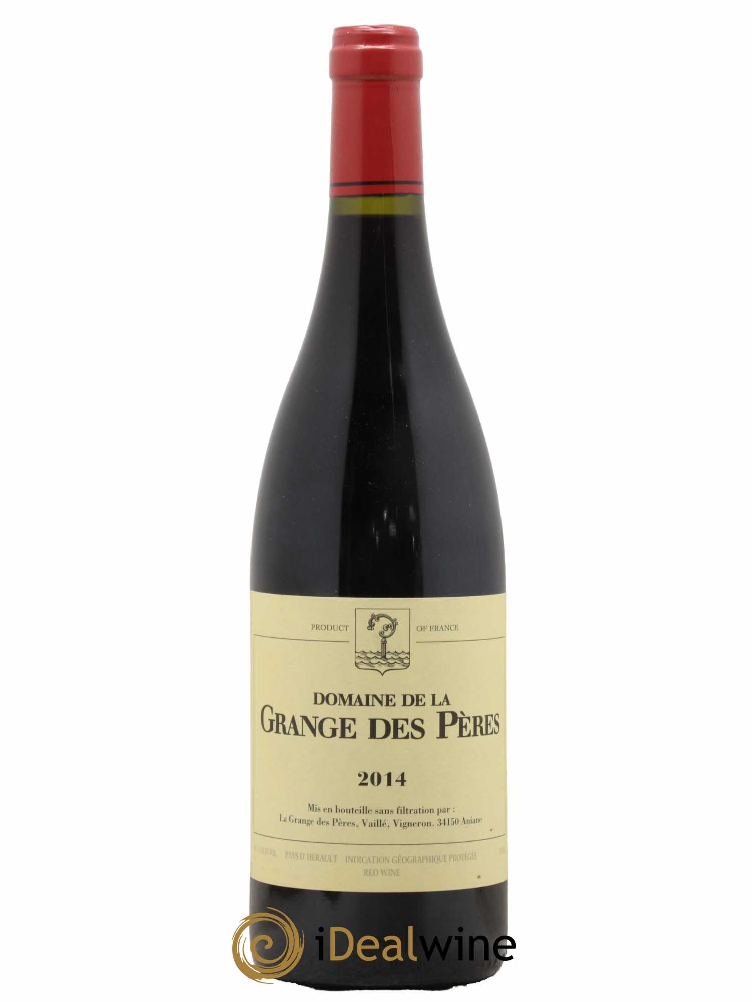 Pays d'Hérault Grange des Pères Laurent Vaillé 2014 - Lot de 1 bouteille - 0