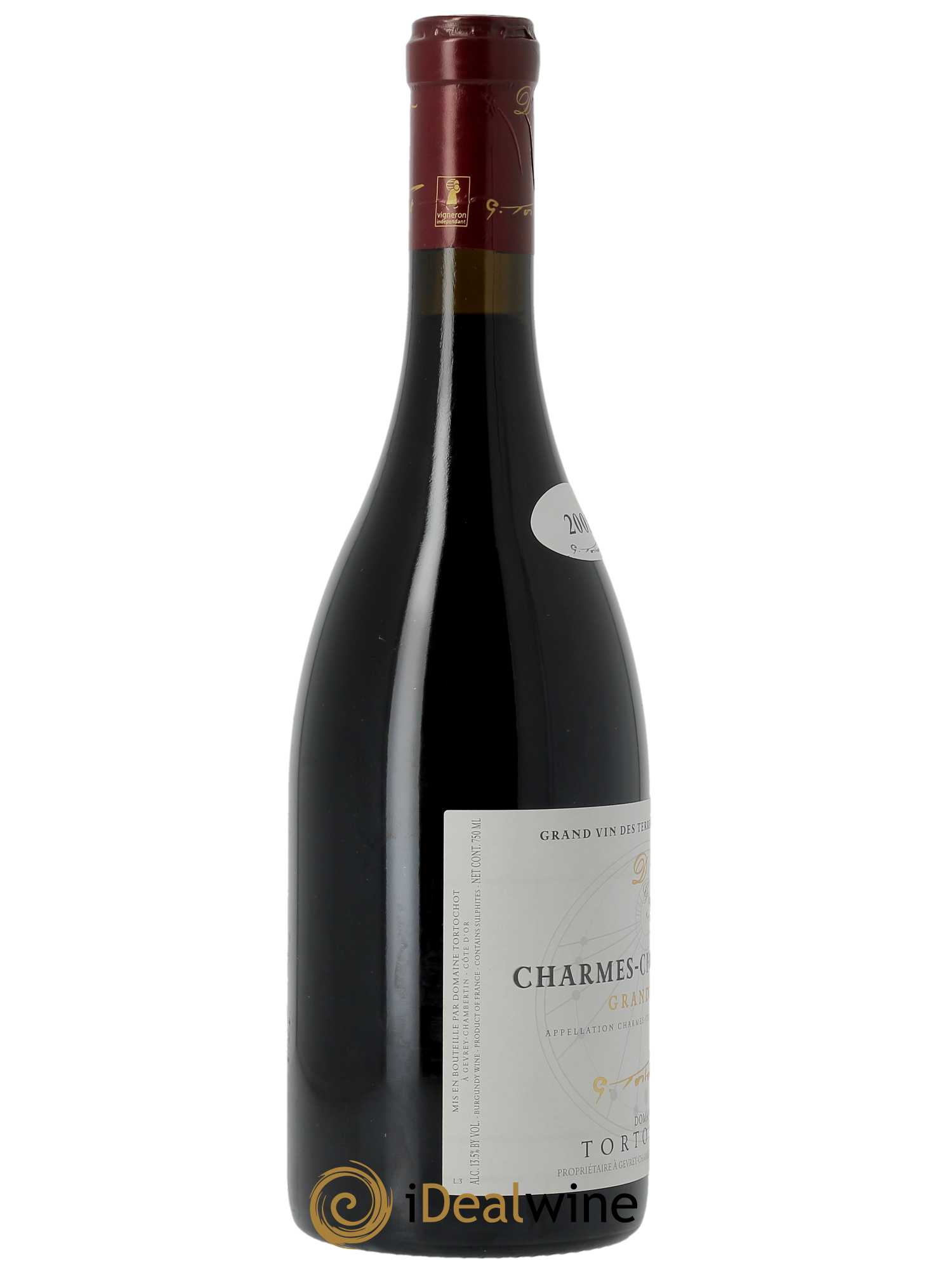 Charmes-Chambertin Grand Cru Tortochot (Domaine) 2008 - Lot de 1 bouteille - 1