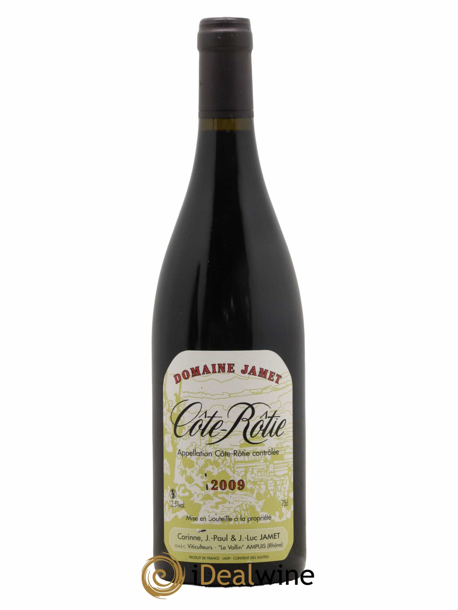 Côte-Rôtie Jamet (Domaine) 2009 - Posten von 1 Flasche - 0