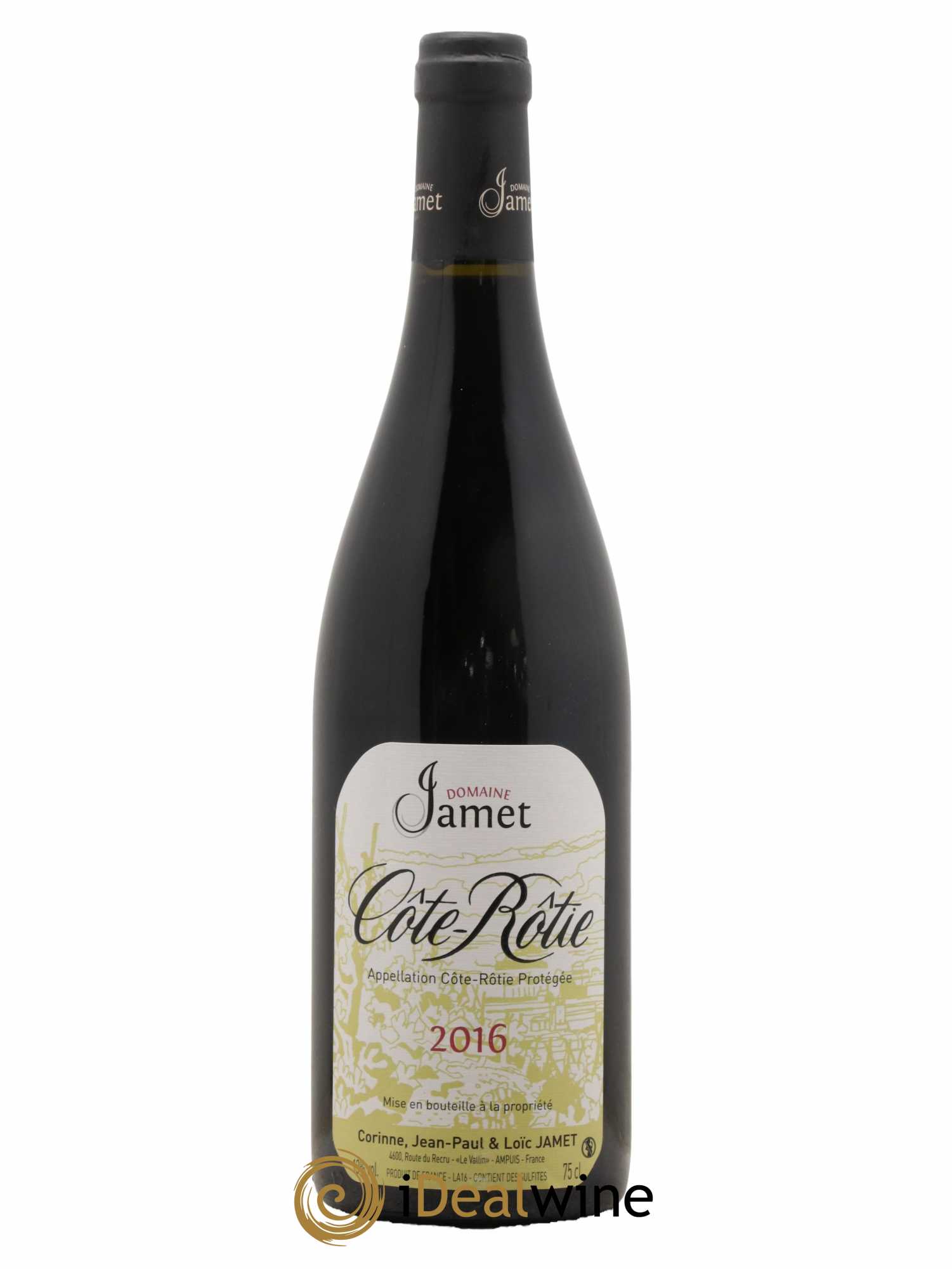 Côte-Rôtie Jamet (Domaine) 2016 - Posten von 1 Flasche - 0