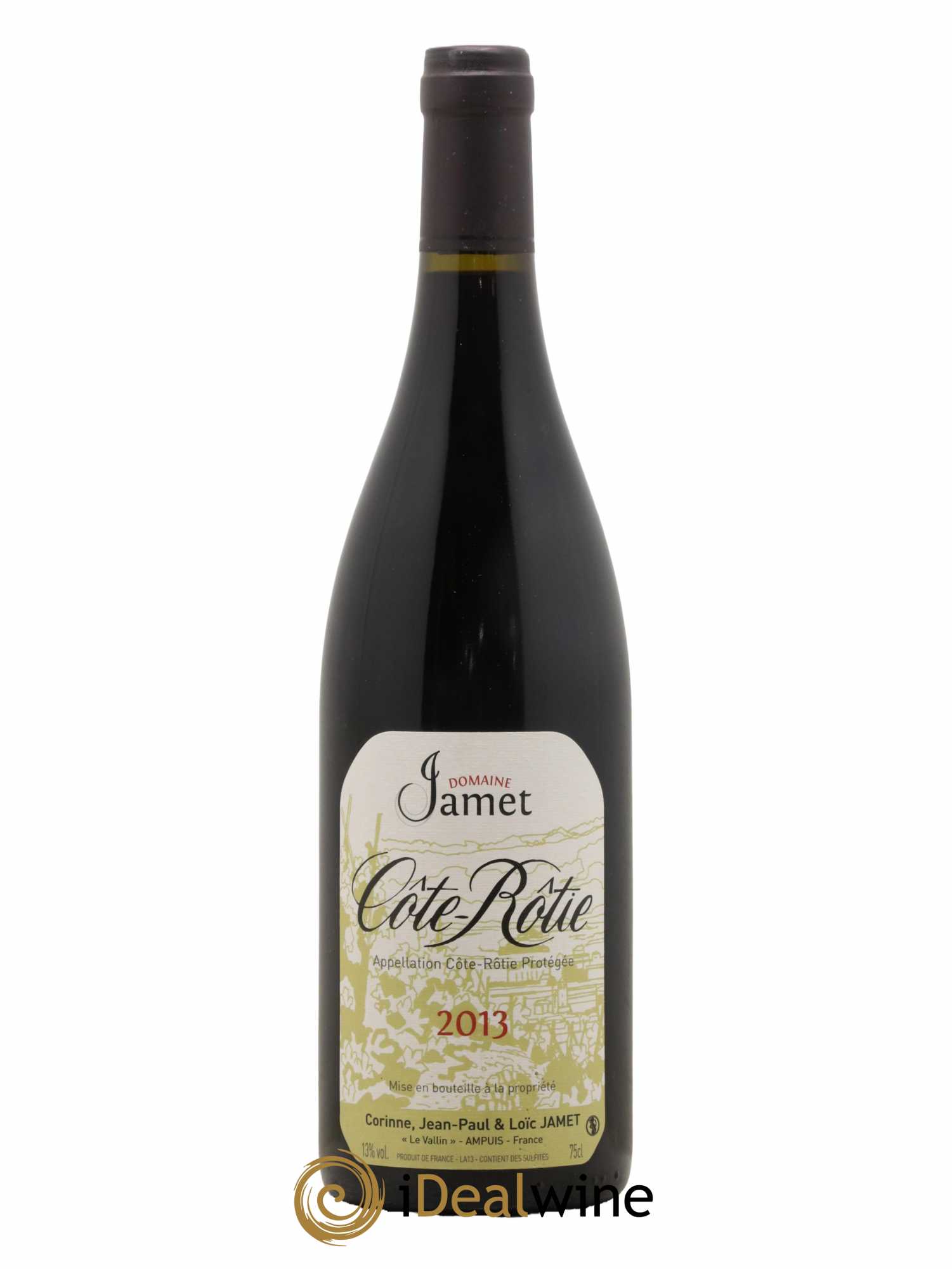 Côte-Rôtie Jamet (Domaine) 2013 - Posten von 1 Flasche - 0