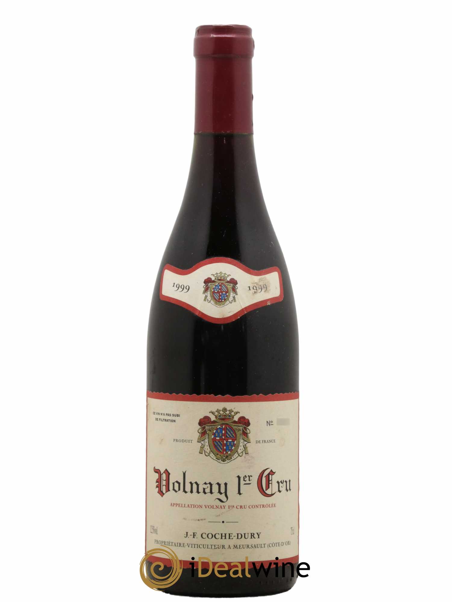 Volnay 1er Cru Coche Dury (Domaine) 1999 - Lot de 1 bouteille - 0
