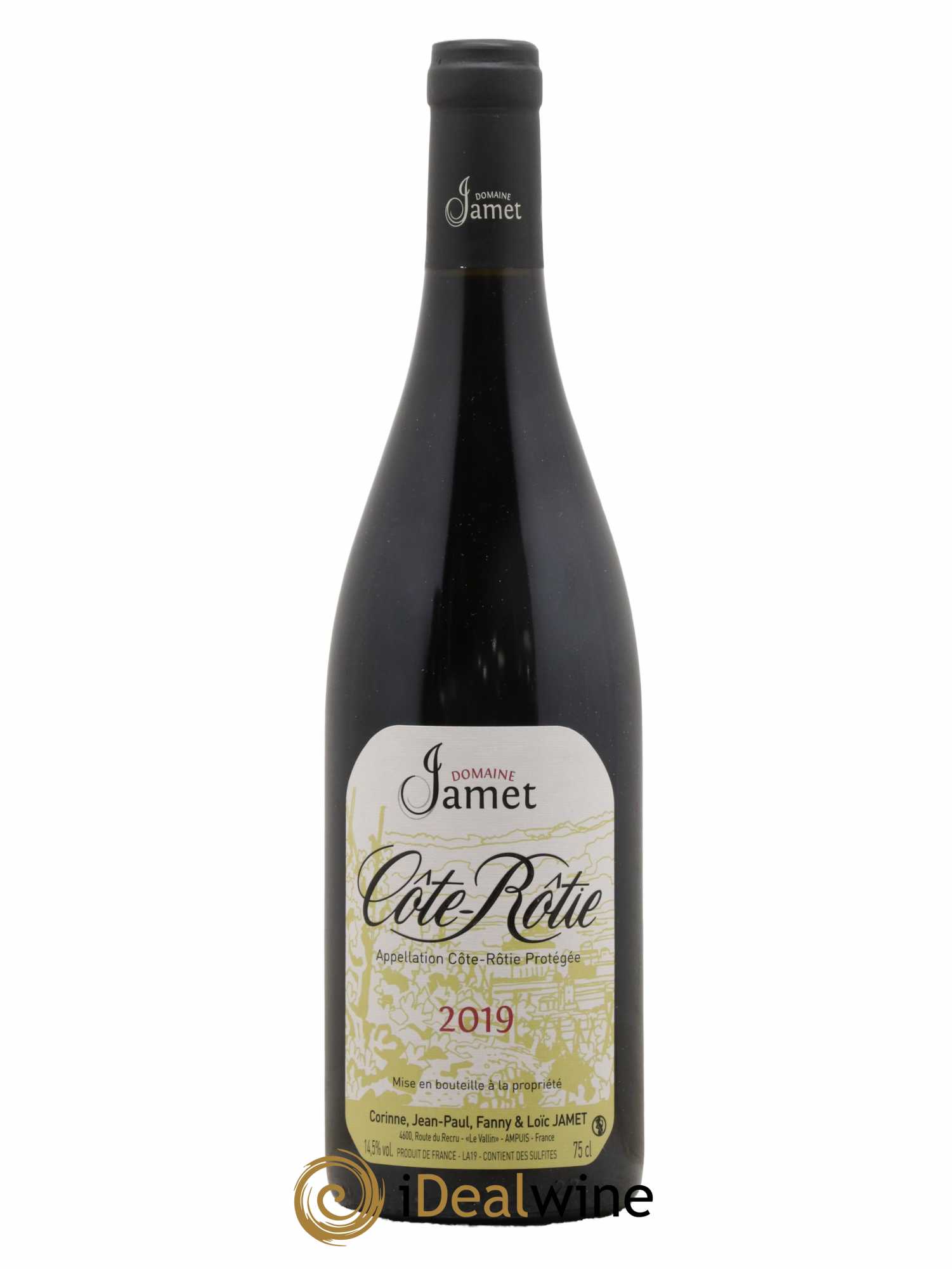 Côte-Rôtie Jamet (Domaine) 2019 - Lot de 1 bouteille - 0