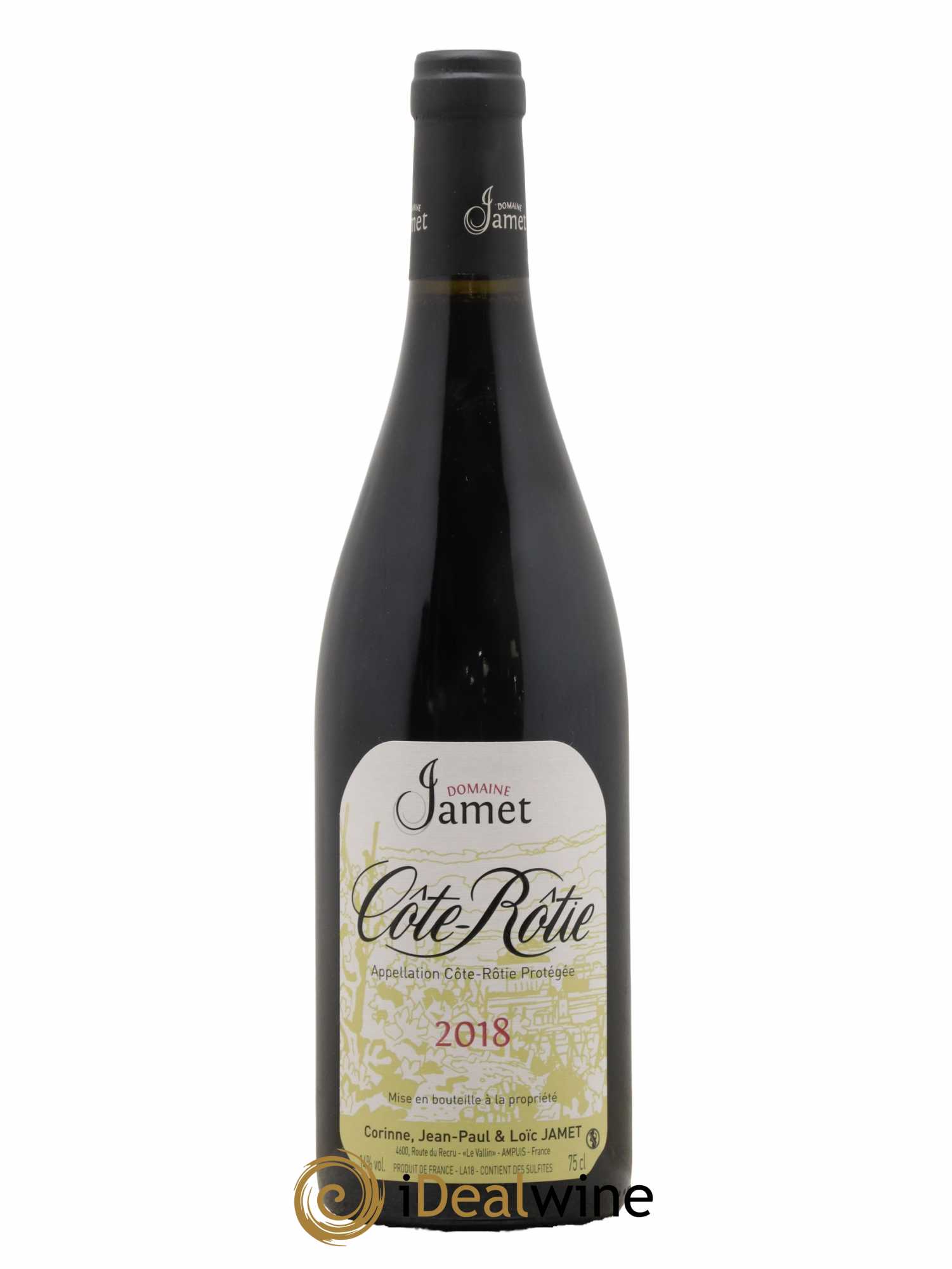 Côte-Rôtie Jamet (Domaine) 2018 - Lot de 1 bouteille - 0