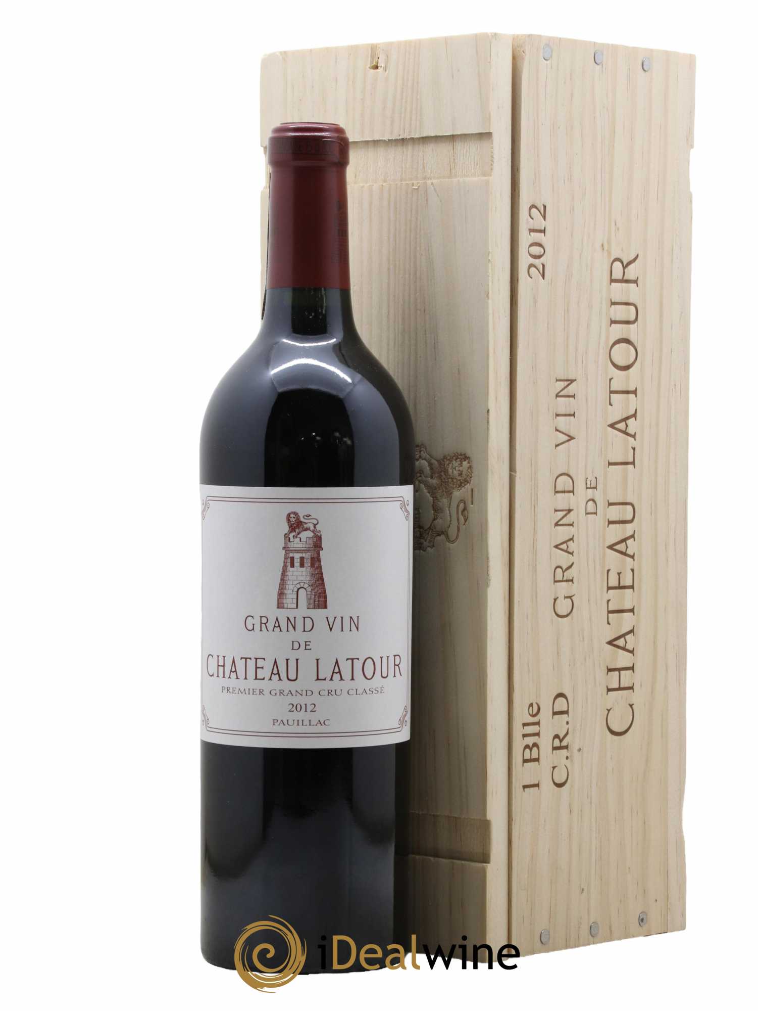 Château Latour 1er Grand Cru Classé 2012 - Lot de 1 bouteille - 0