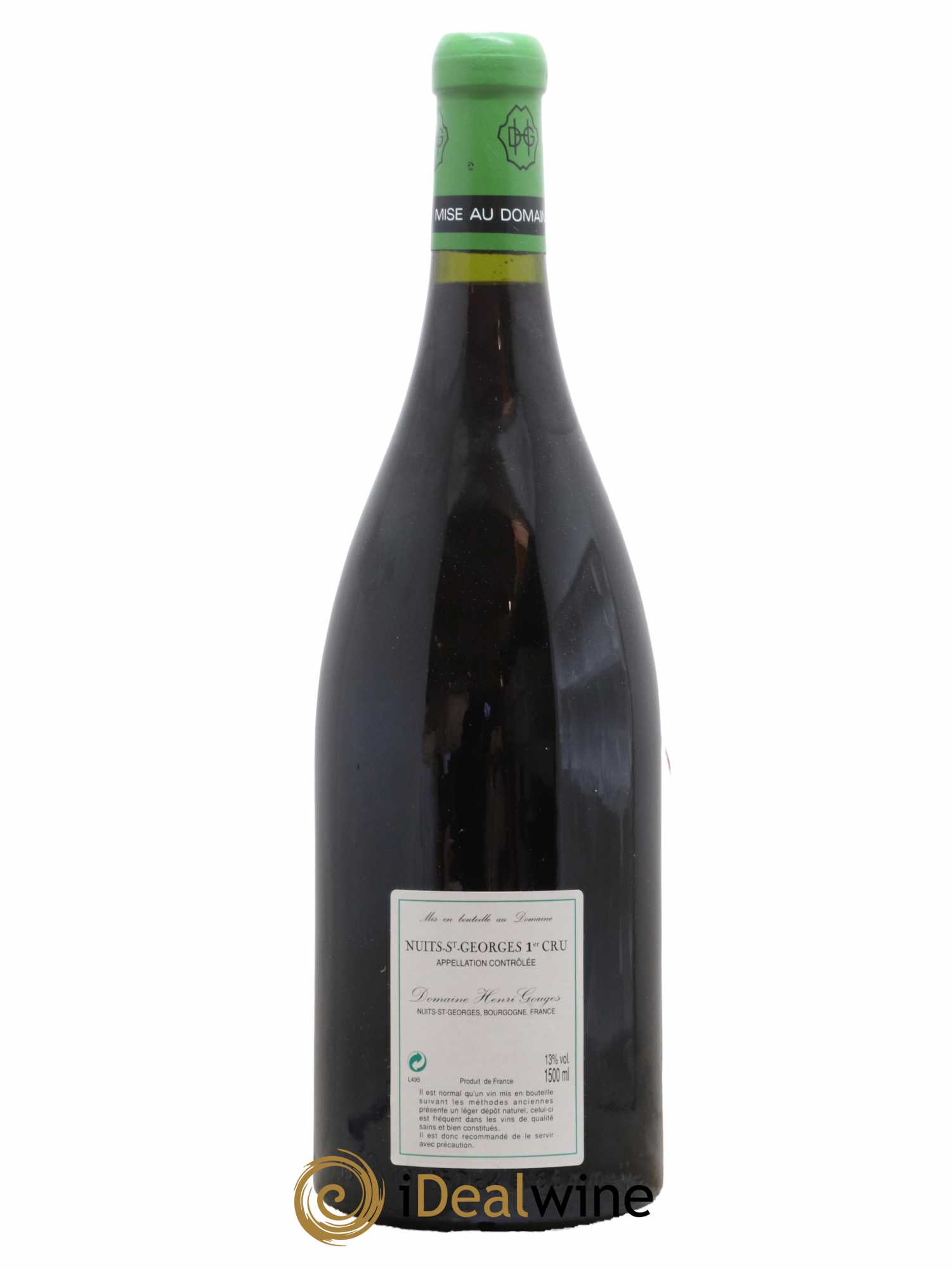 Nuits-Saint-Georges 1er Cru Clos des Porrets St Georges Henri Gouges 1995 - Lot de 1 magnum - 1