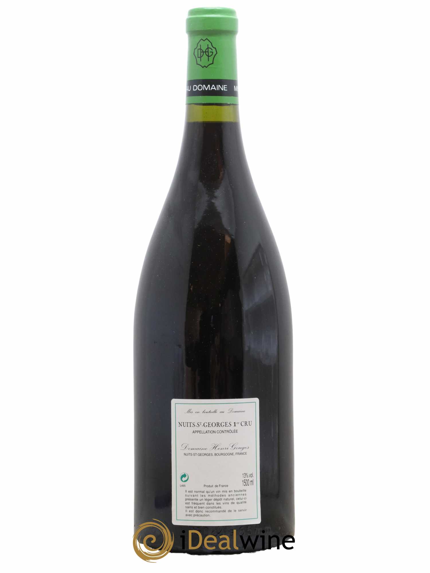 Nuits-Saint-Georges 1er Cru Les Vaucrains Henri Gouges 1995 - Posten von 1 Magnum - 1