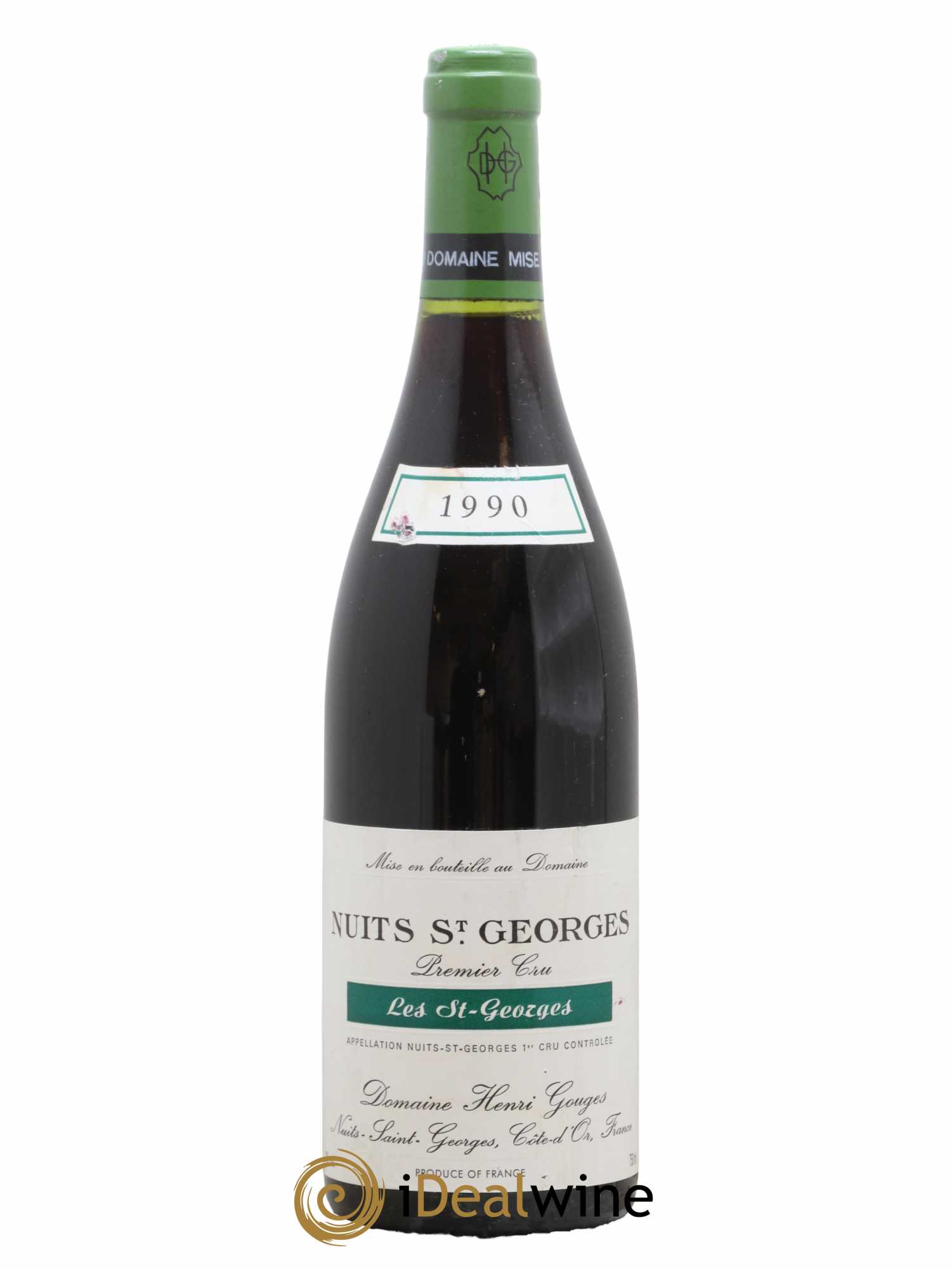 Nuits-Saint-Georges 1er Cru Les Saints Georges Henri Gouges 1990 - Posten von 1 Flasche - 0