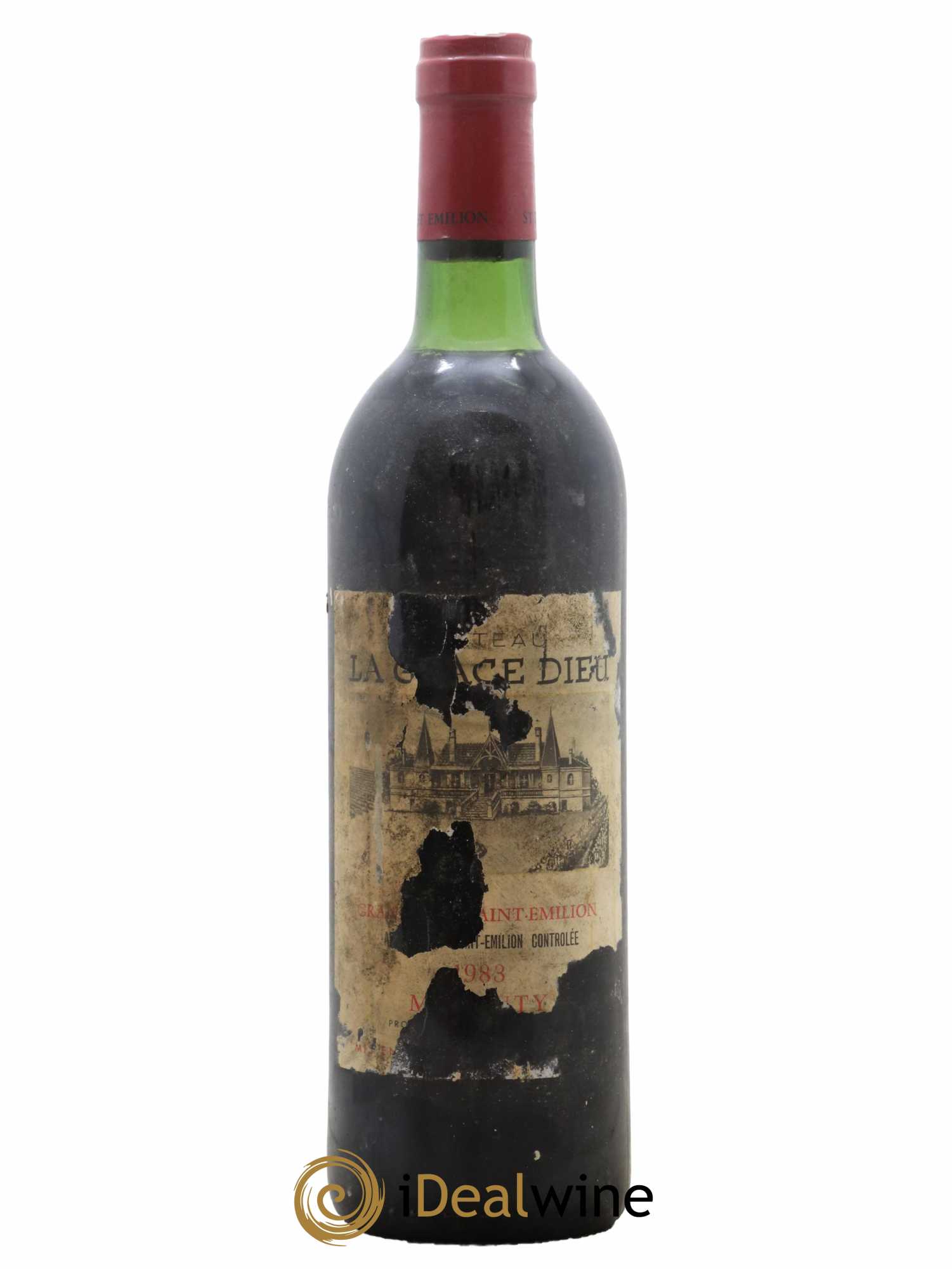 Château la Grâce Dieu 1983 - Lot de 1 bouteille - 0