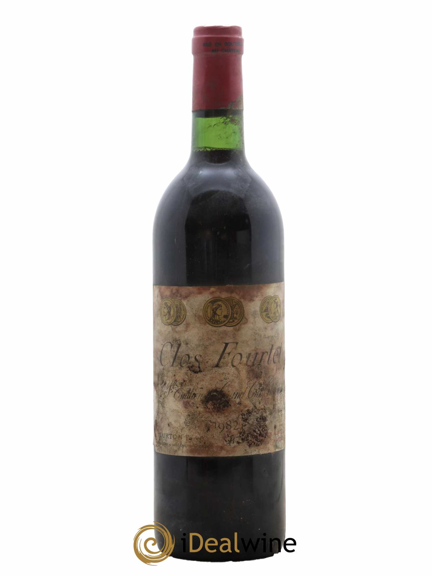 Clos Fourtet 1er Grand Cru Classé B 1982 - Lot de 1 bouteille - 0