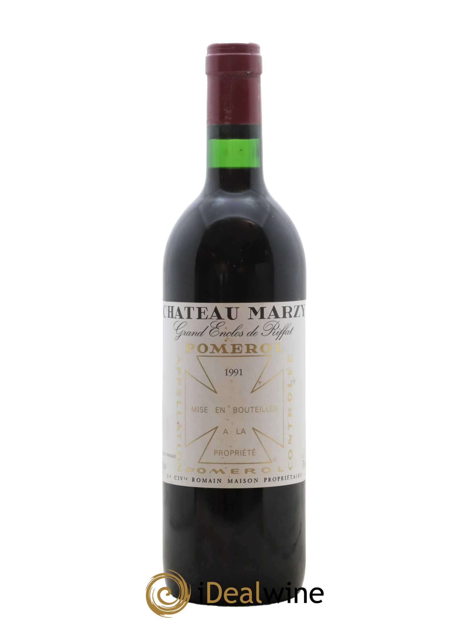 Pomerol Château Marzy 1991 - Posten von 1 Flasche - 0