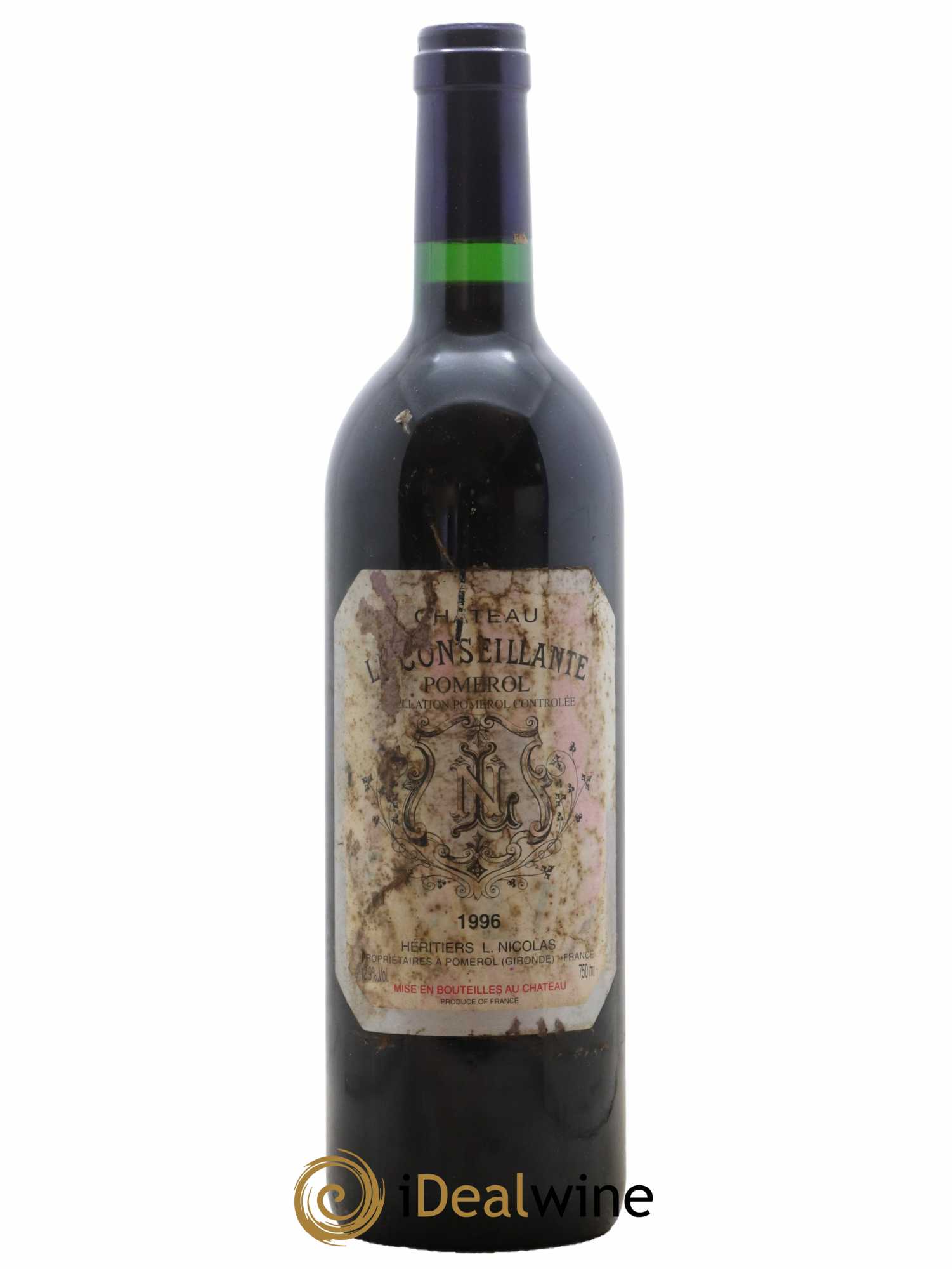 Château la Conseillante 1996 - Lot de 1 bouteille - 0