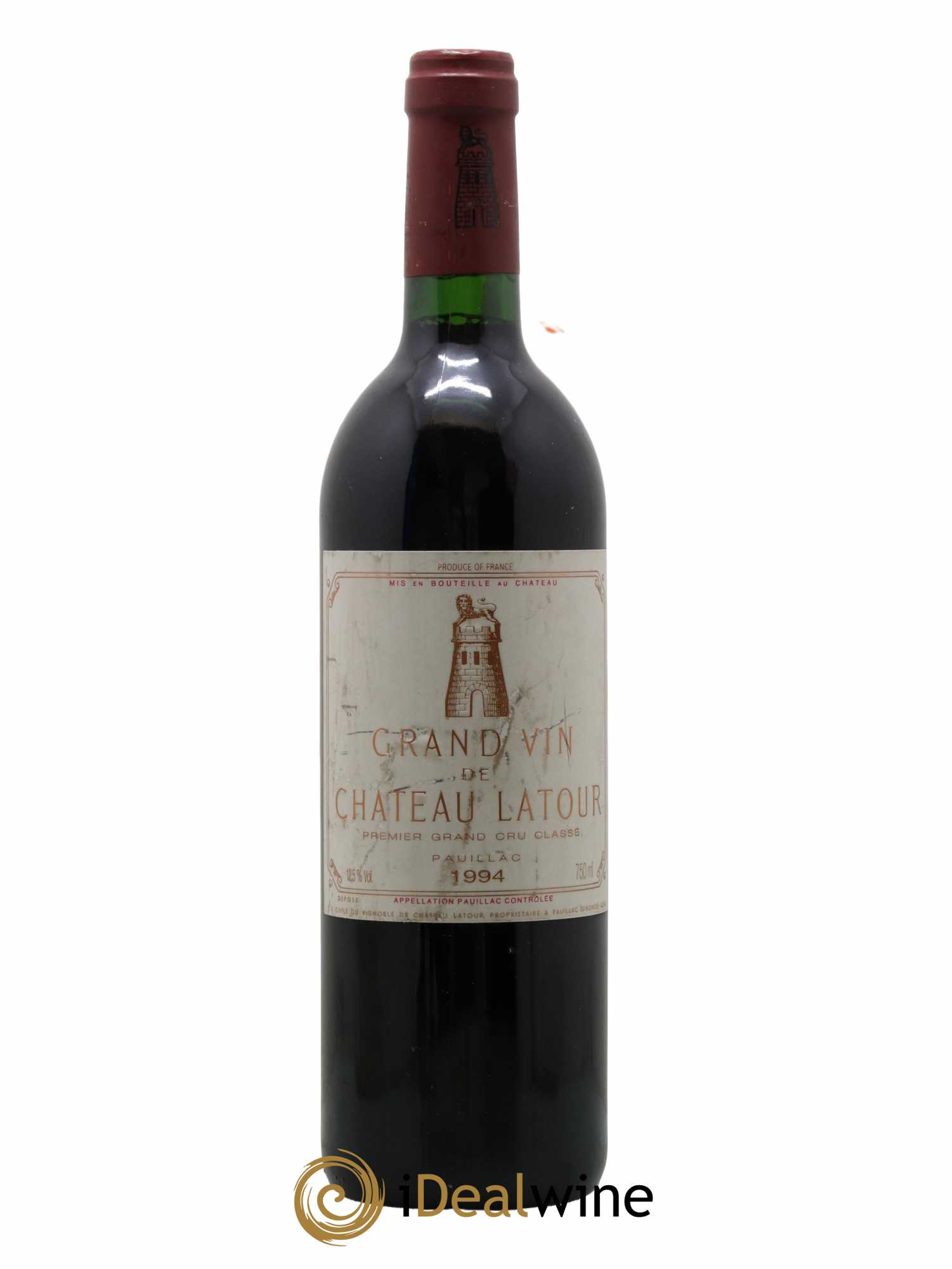 Château Latour 1er Grand Cru Classé 1994 - Lot de 1 bouteille - 0