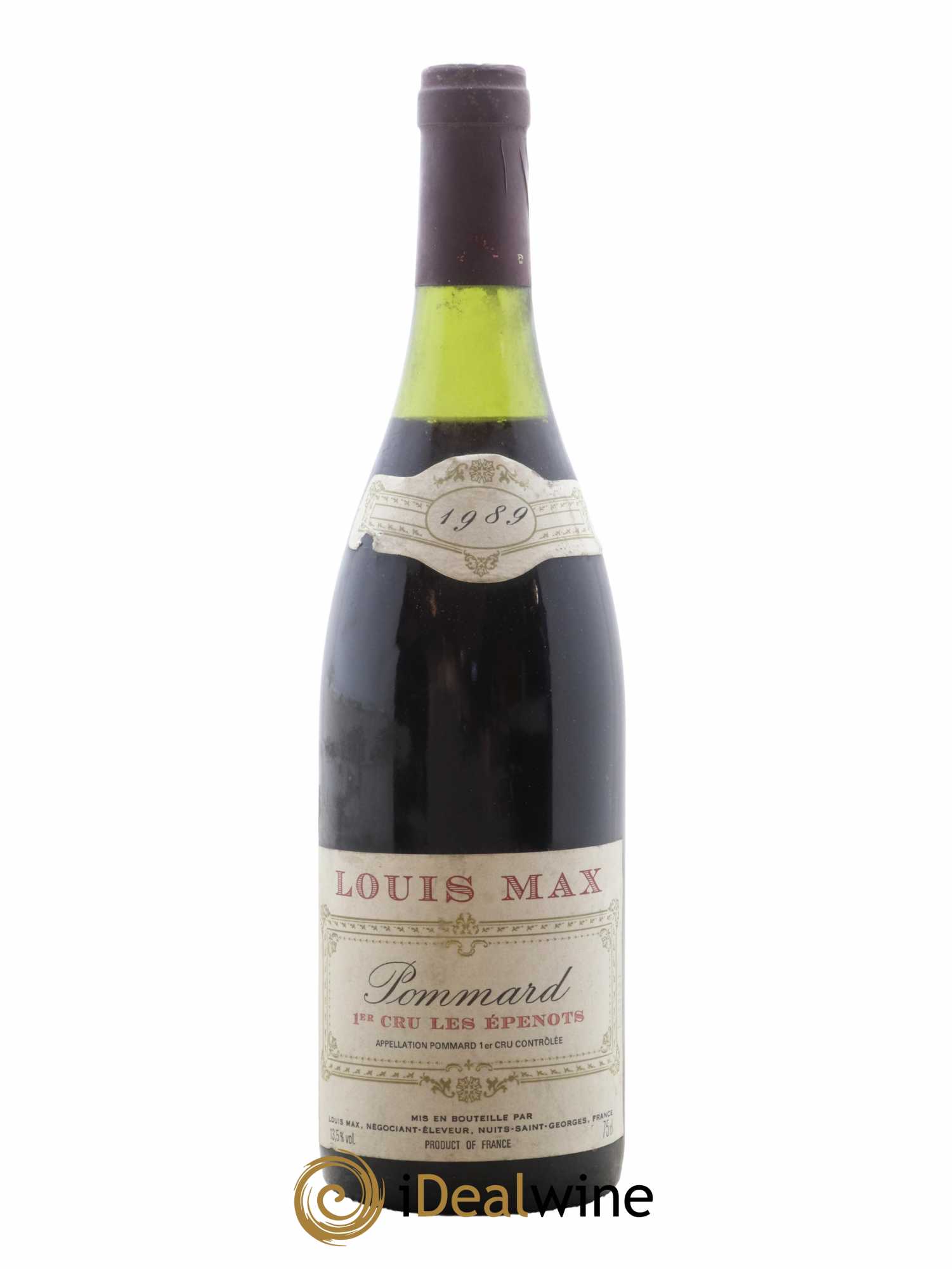 Pommard 1er Cru Les Epenots Louis Max 1989 - Lot de 1 bouteille - 0